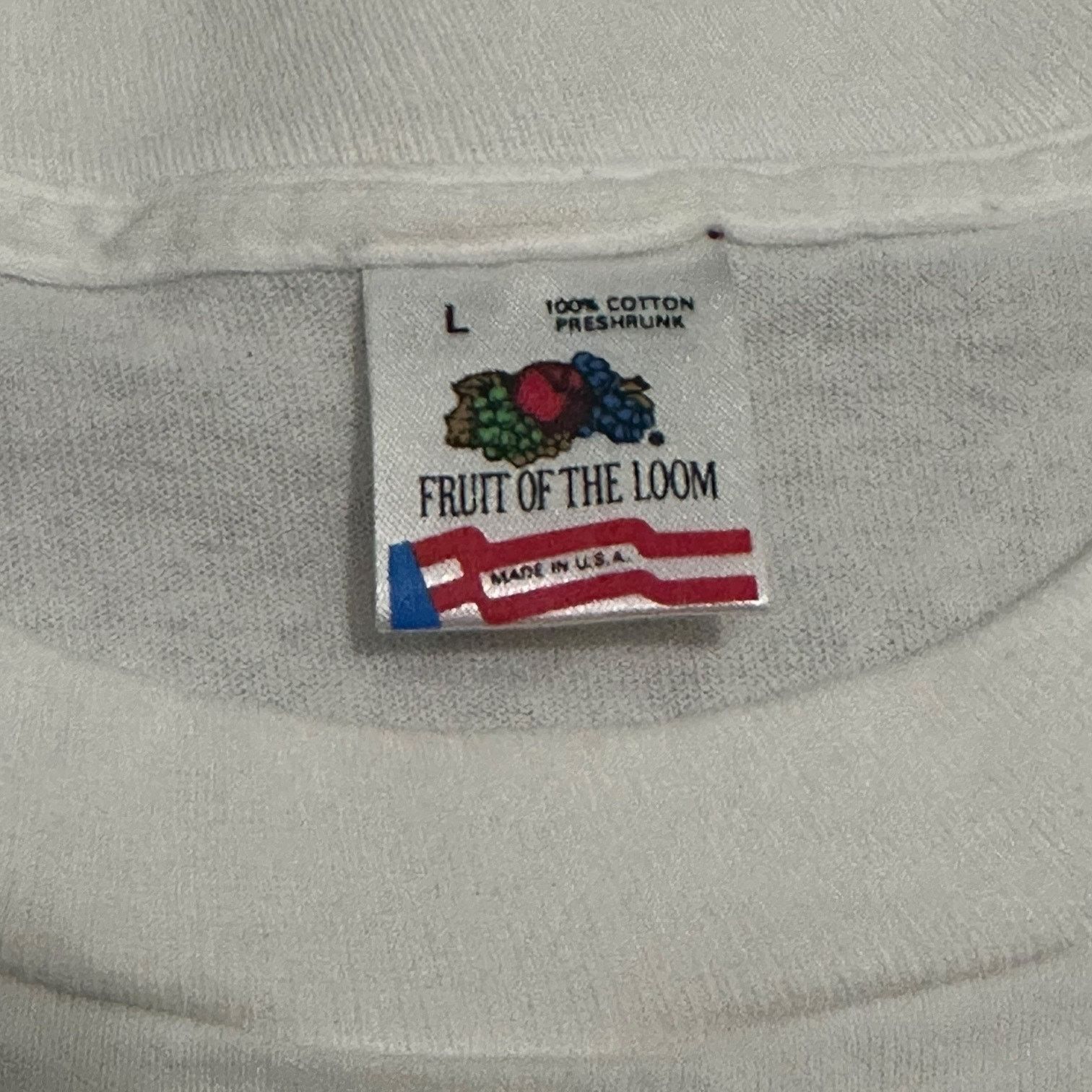 Fruit Of The Loom Washington dc 1990 single stitch Size US L / EU 52-54 / 3 - 3 Thumbnail