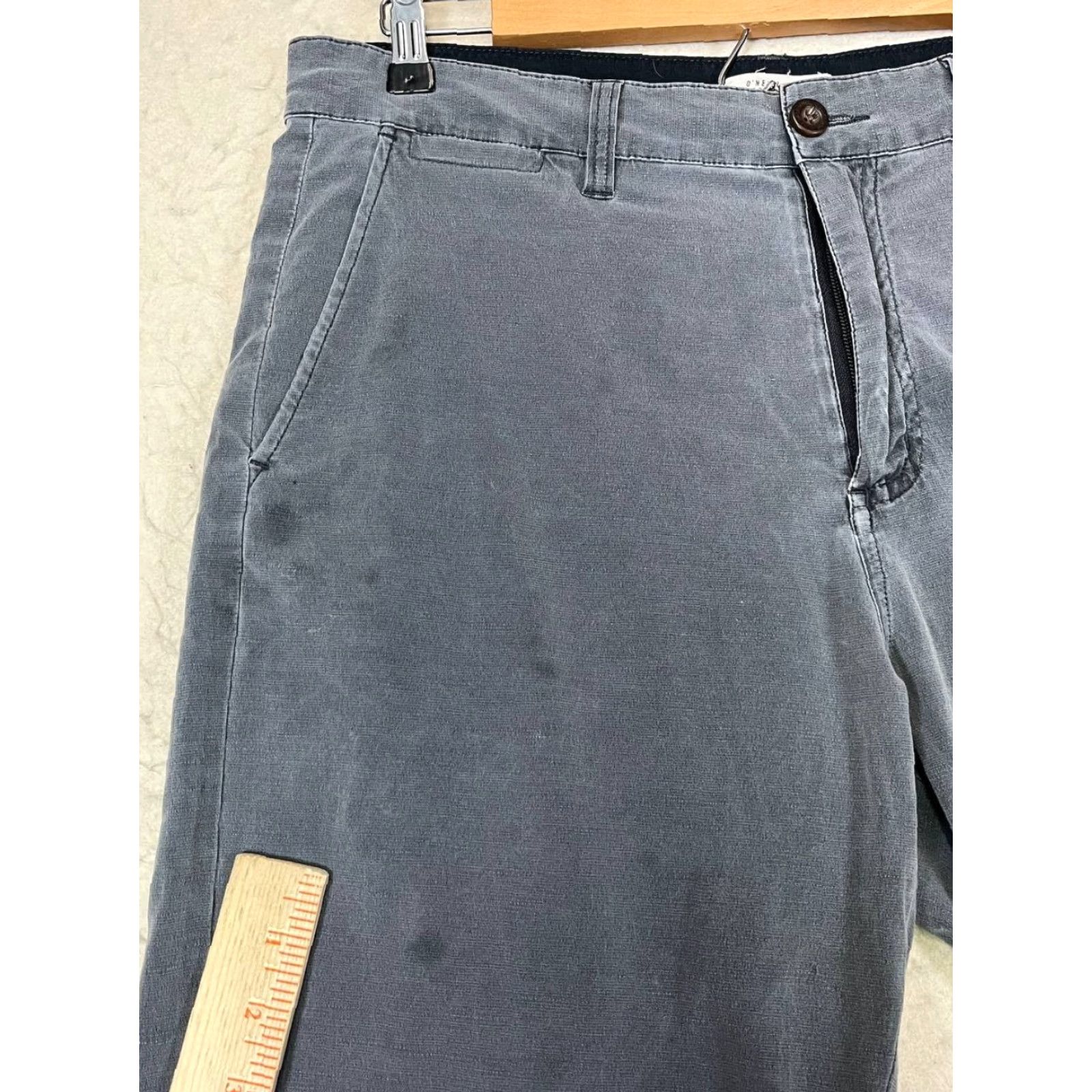 O'Neill O’Neill Mens Golf Chino Gray Hybrid Shorts Flat Front Size 32 Regular Polyester Viscose Pockets Casual Travel Size US 32 / EU 48 - 7 Thumbnail
