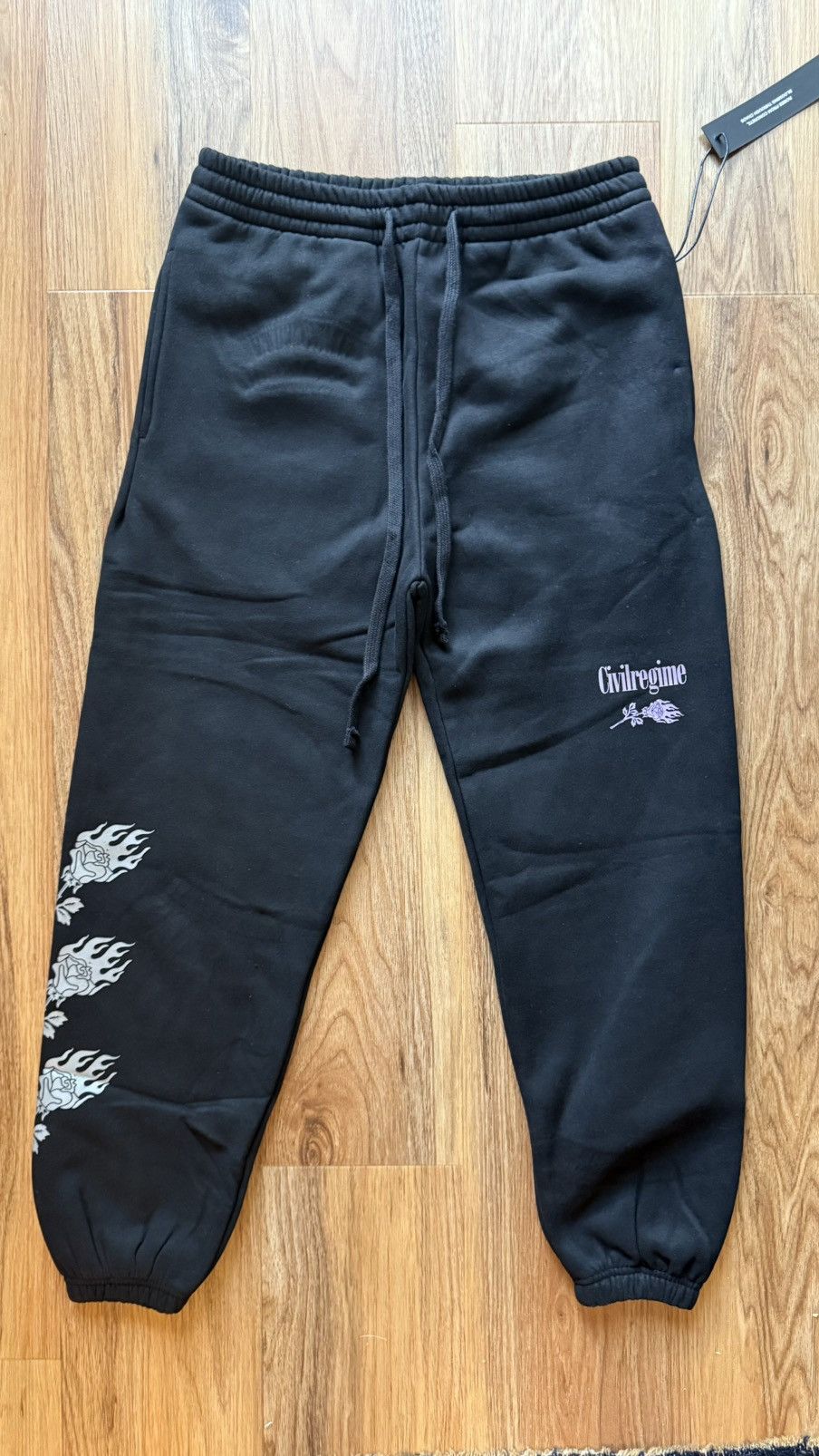 Civil Regime Civil Regime “Roses never Die “ medium sweatpants joggers Size US 32 / EU 48 - 1 Thumbnail