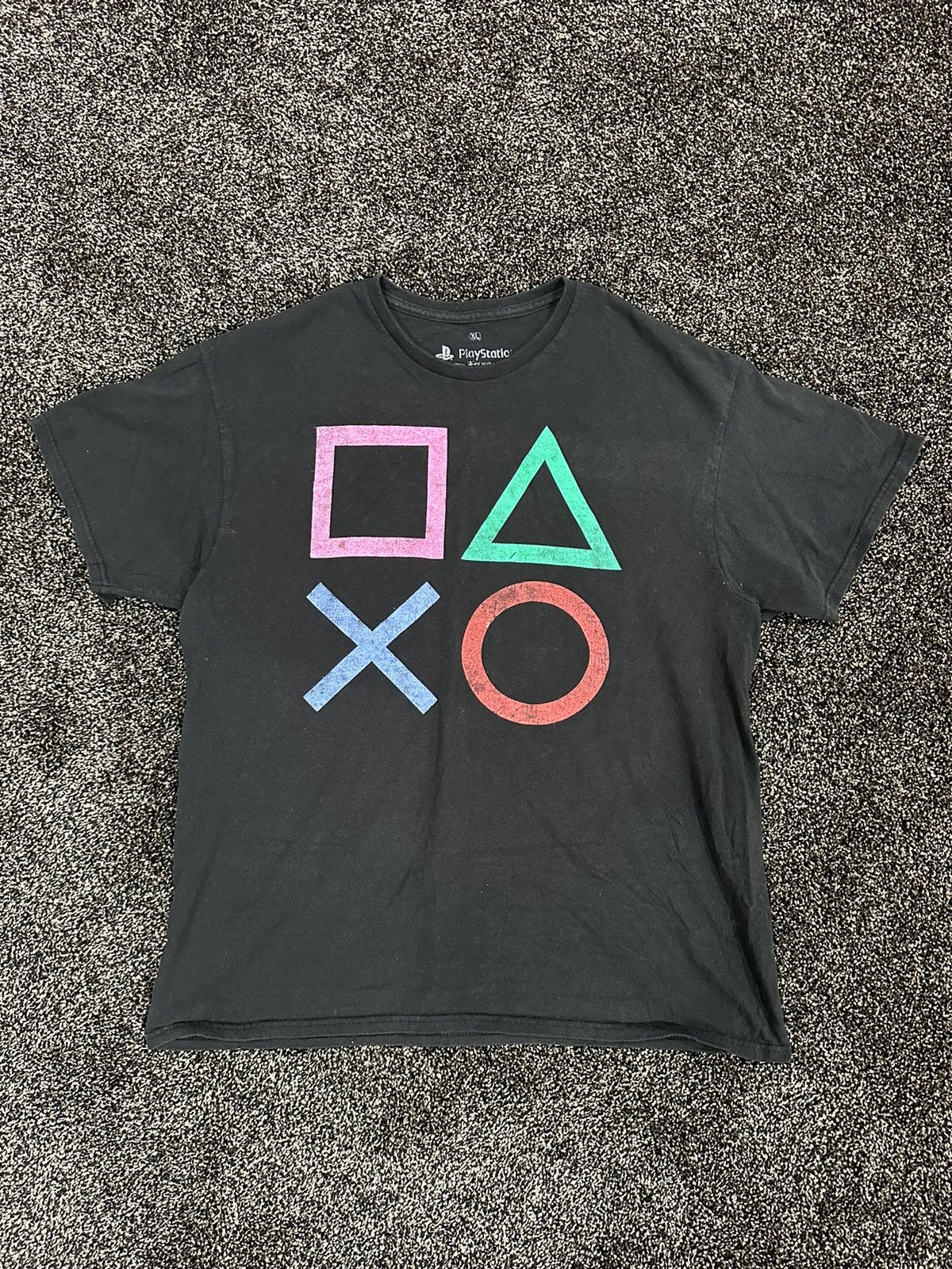 Playstation Playstation Vintage 90s Buttons T-Shirt Size US M / EU 48-50 / 2 - 3 Thumbnail