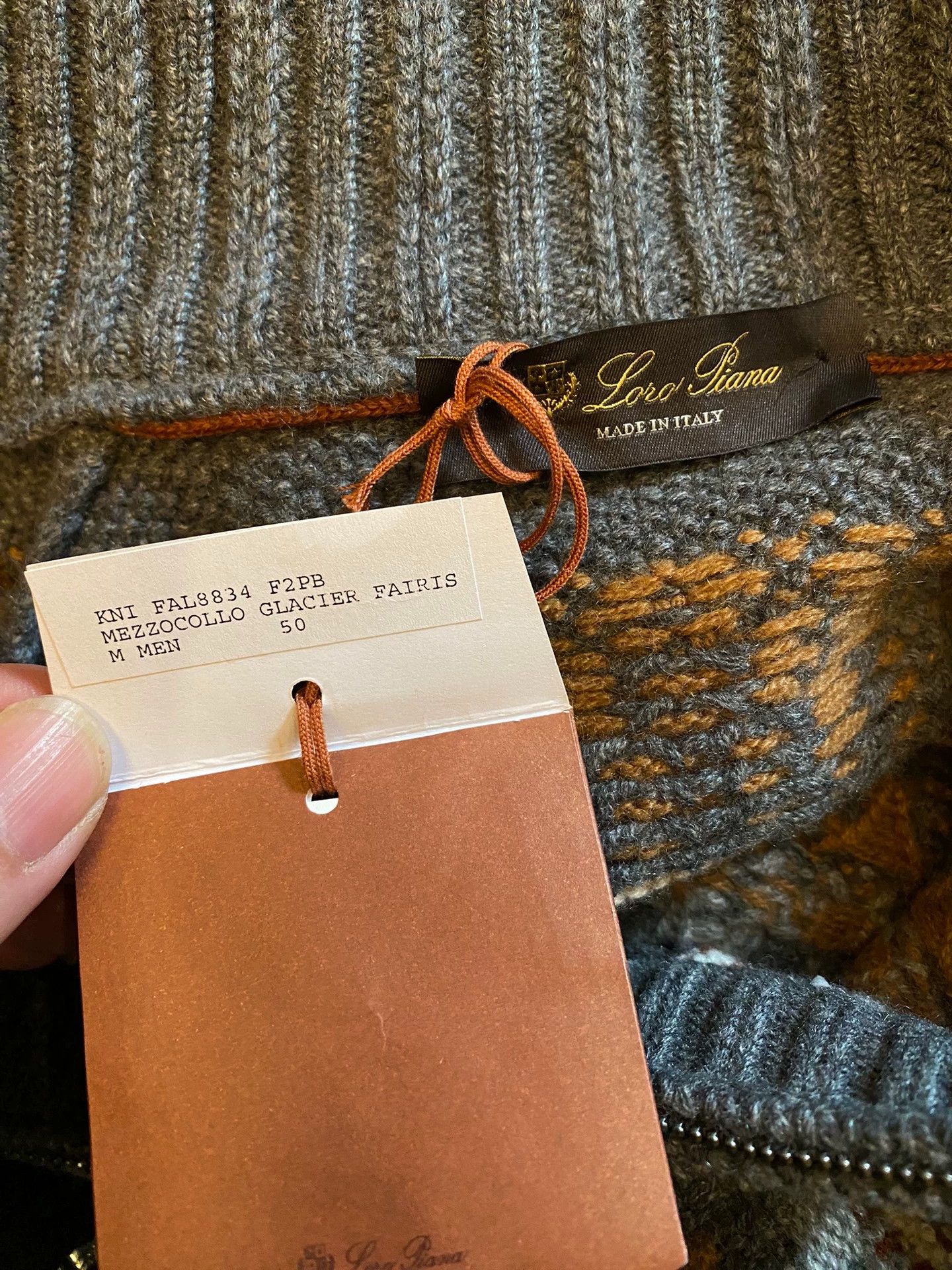 Loro Piana Loro Piana Xmas Limited 100% Cashmere Heavy Sweater 50 Size US M / EU 48-50 / 2 - 6 Thumbnail