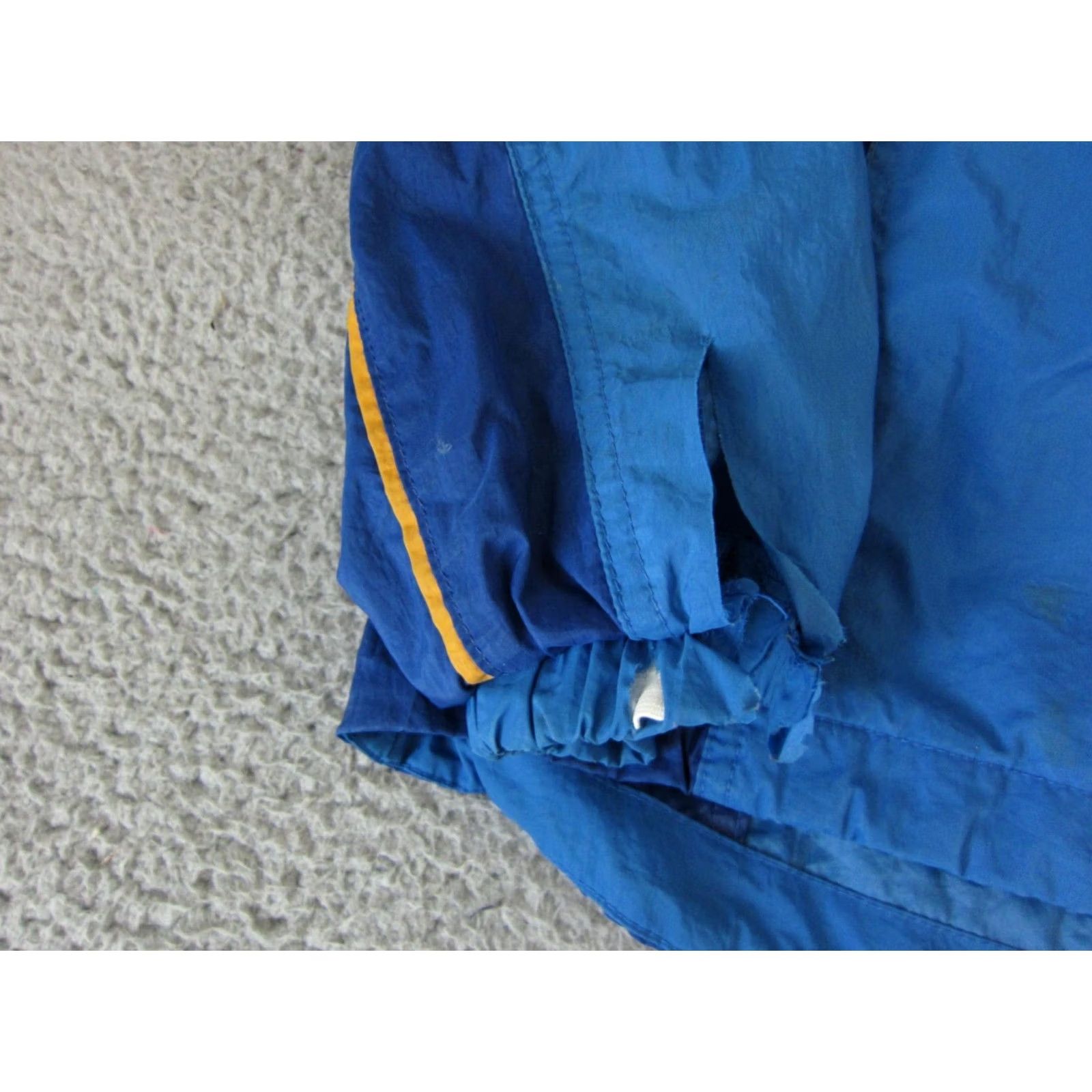 Vintage VINTAGE Columbia Jacket Mens Large Blue 1/4 Zip Windbreaker Nylon Softshell Logo Size US L / EU 52-54 / 3 - 5 Thumbnail