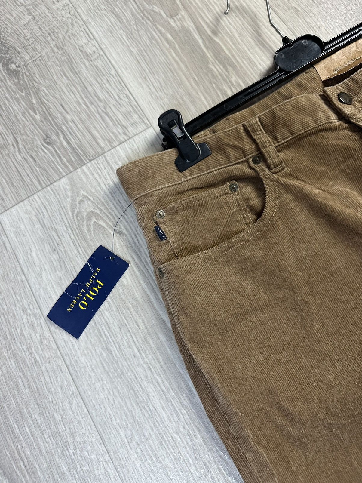Polo Ralph Lauren Men’s Polo Ralph Lauren Velvet Pants Brown Corduroy Size 36 Size US 36 / EU 52 - 5 Thumbnail