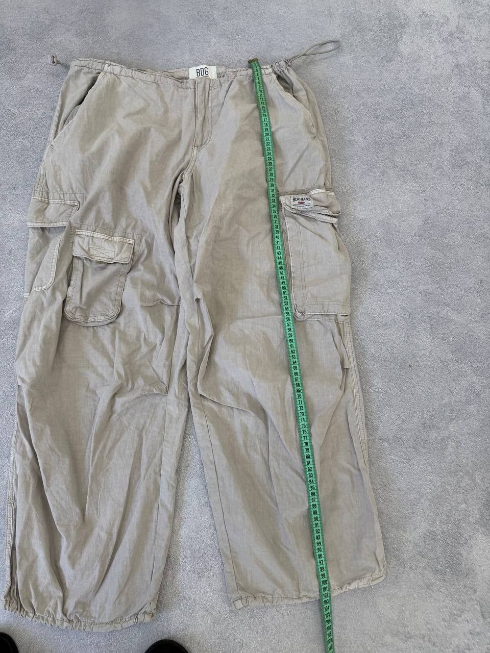 Japanese Brand Vintage 00s Baggy Cargo Multi-Zip Archive Japan Style Pants Size US 34 / EU 50 - 8 Thumbnail
