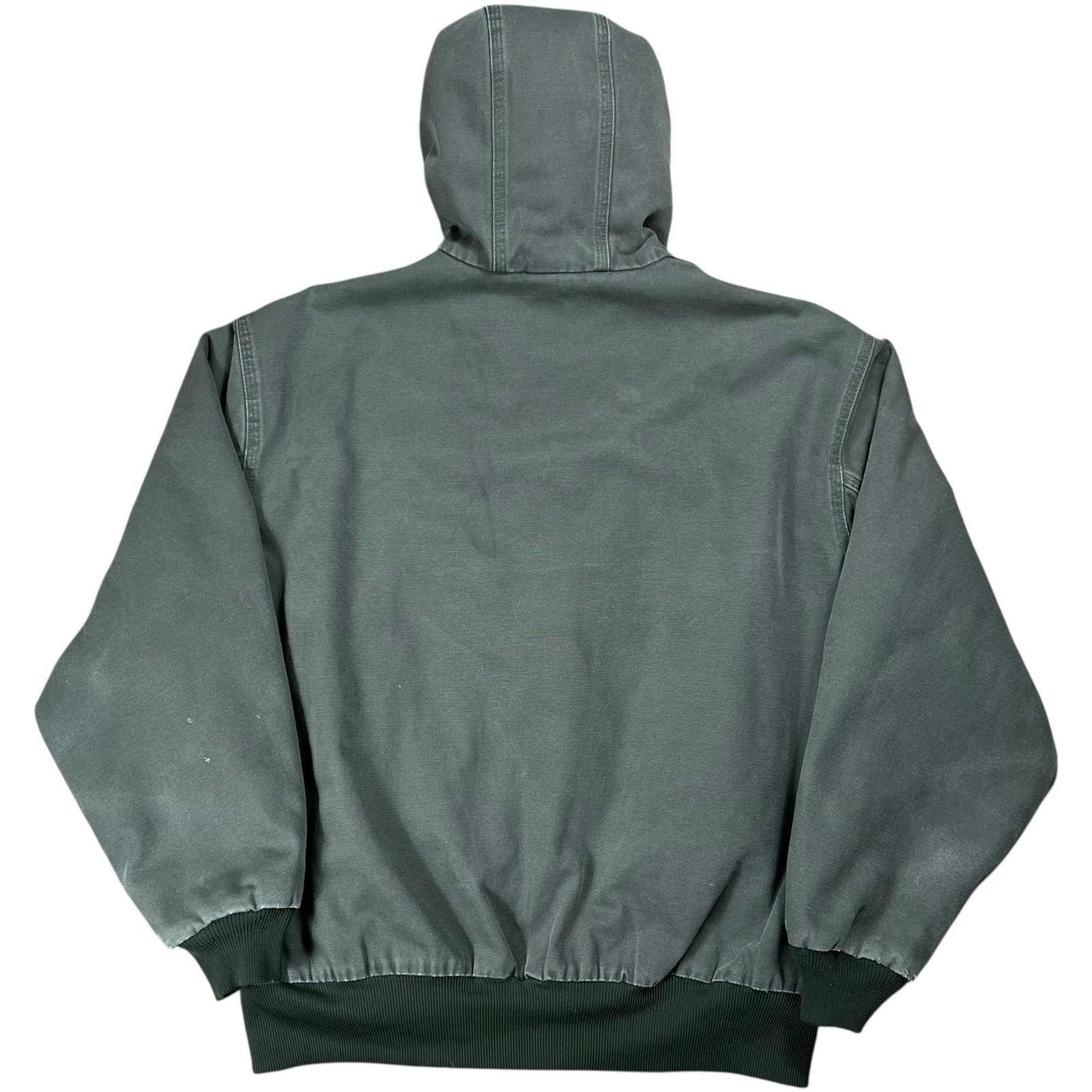 Carhartt × Vintage Vintage Y2K Carhartt J280 MOS faded green hooded work jacket Size US XL / EU 56 / 4 - 7 Thumbnail