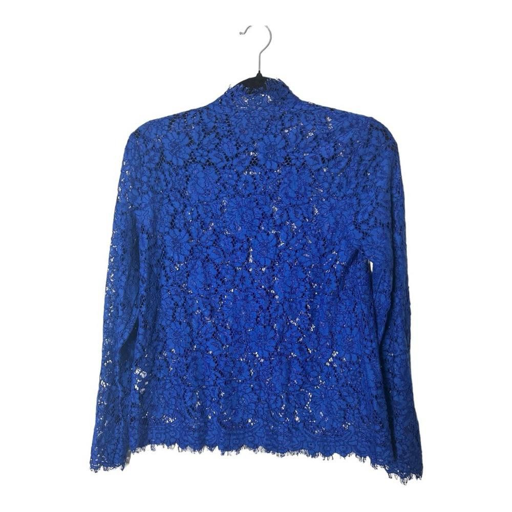J.Crew J. Crew l Mockneck Top In Floral Lace Size 0 Size XS / US 0-2 / IT 36-38 - 9 Thumbnail