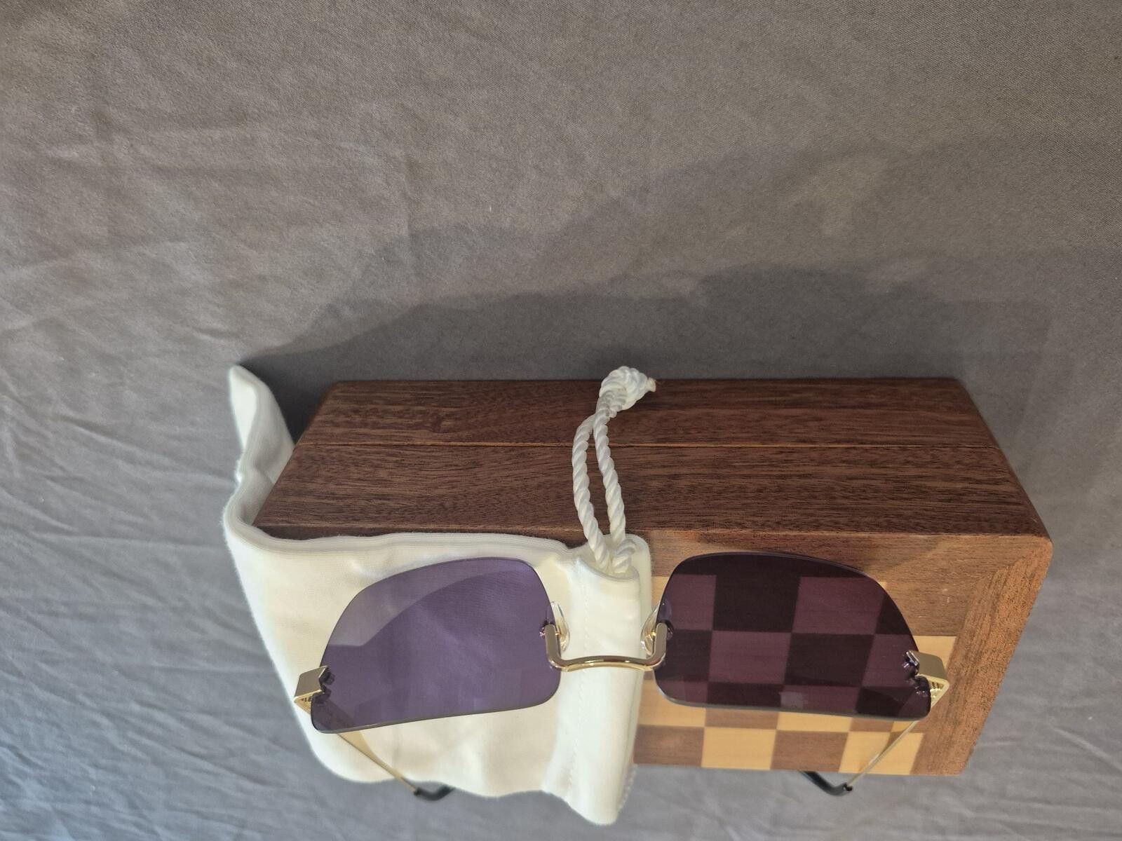 Rhude Rhude Rimless New Money Sunglasses Size ONE SIZE - 4 Thumbnail