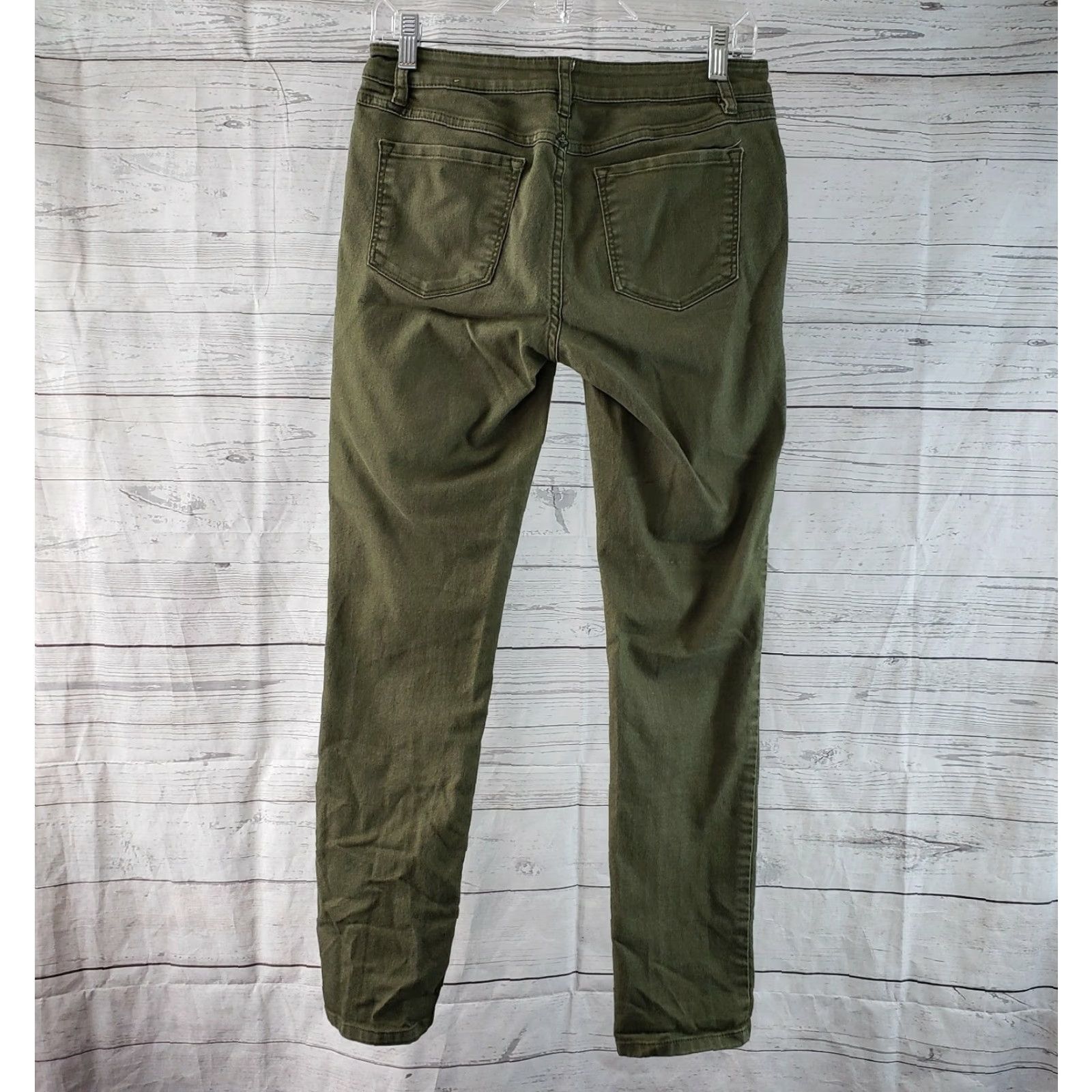 Prana Prana Womens Jeans Skinny 4 Green Organic Cotton Blend Low Rise Denim 28.5 Inseam Womens Size 27" / US 4 / IT 40 - 3 Thumbnail