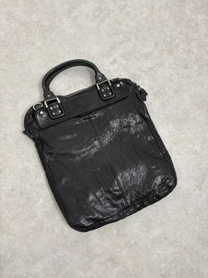 Diesel Diesel Black Leather Avant-Garde Shoulder Bag Size ONE SIZE - 7 Thumbnail