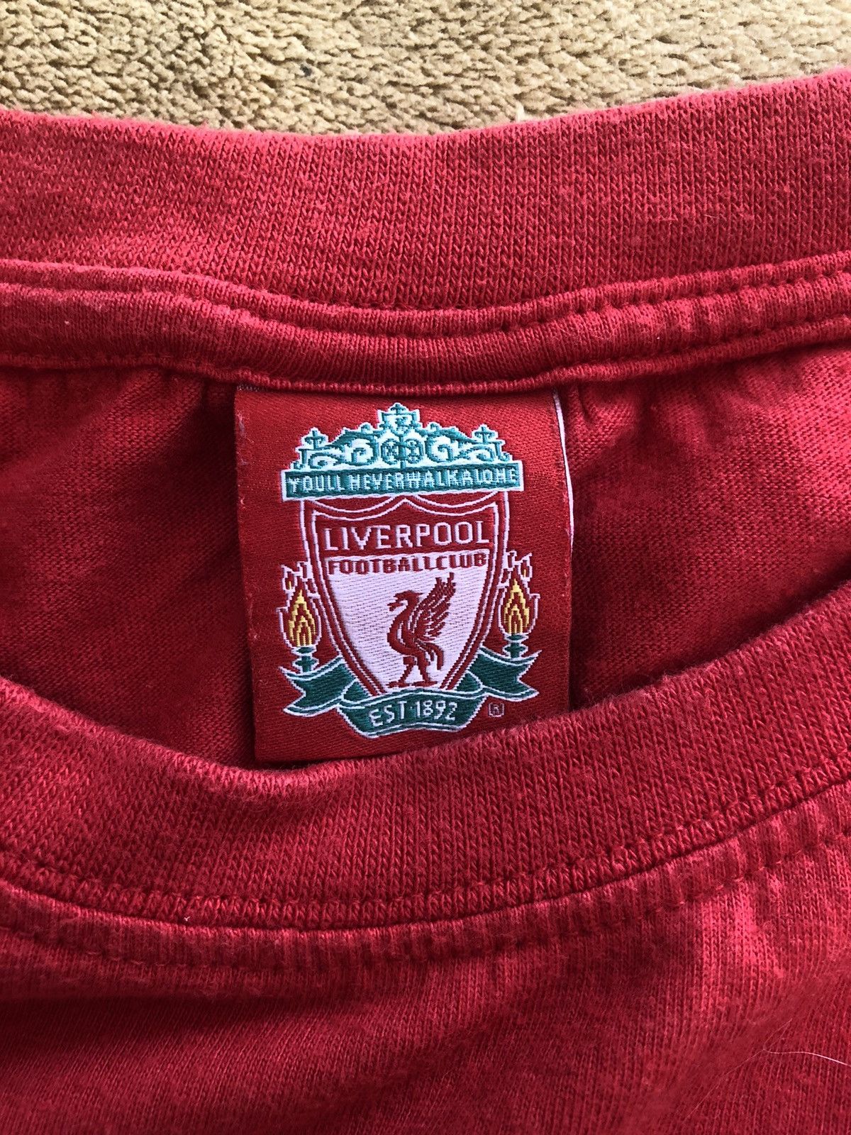 Vintage LIVERPOOL FC OFFICIAL VINTAGE FOOTBALL SOCCER TEE SHIRT Size US XL / EU 56 / 4 - 3 Thumbnail