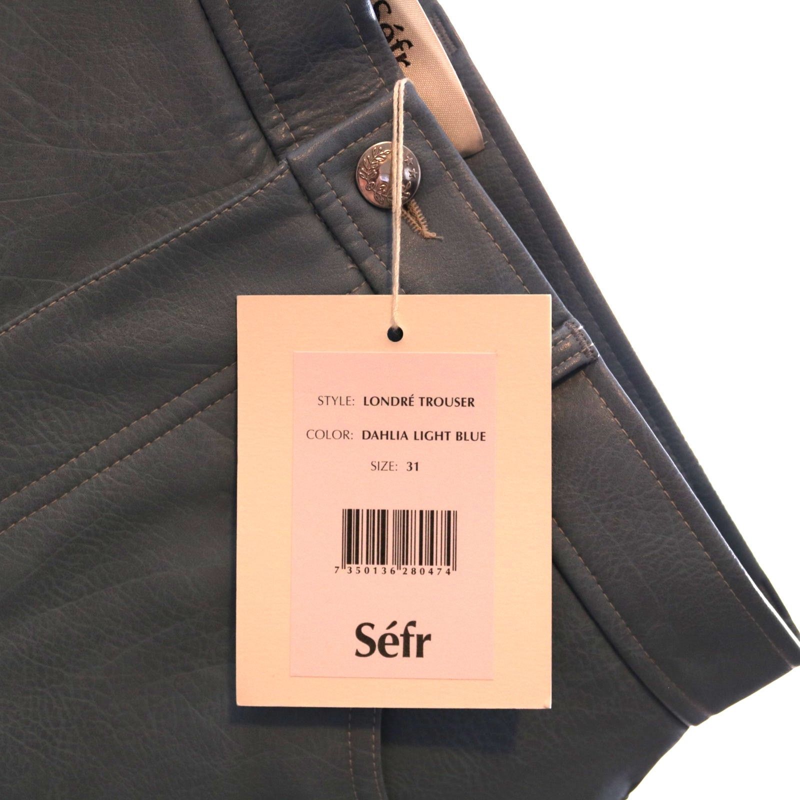 Sefr Séfr Londre Faux Leather Jeans Pants Size 31 New Sefr Size US 31 - 6 Thumbnail