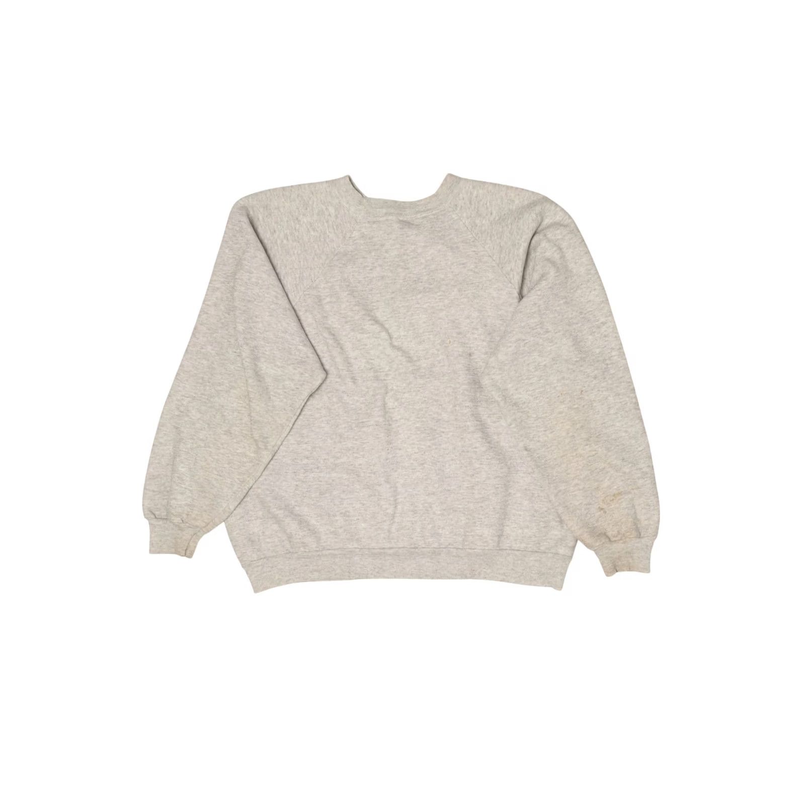 Hanes VINTAGE Hanes Saint Roch's School Sweatshirt Gray 1990s XL Long Sleeve Cotton / Polyester Mens Womens Boys Girls Size US XL / EU 56 / 4 - 4 Thumbnail
