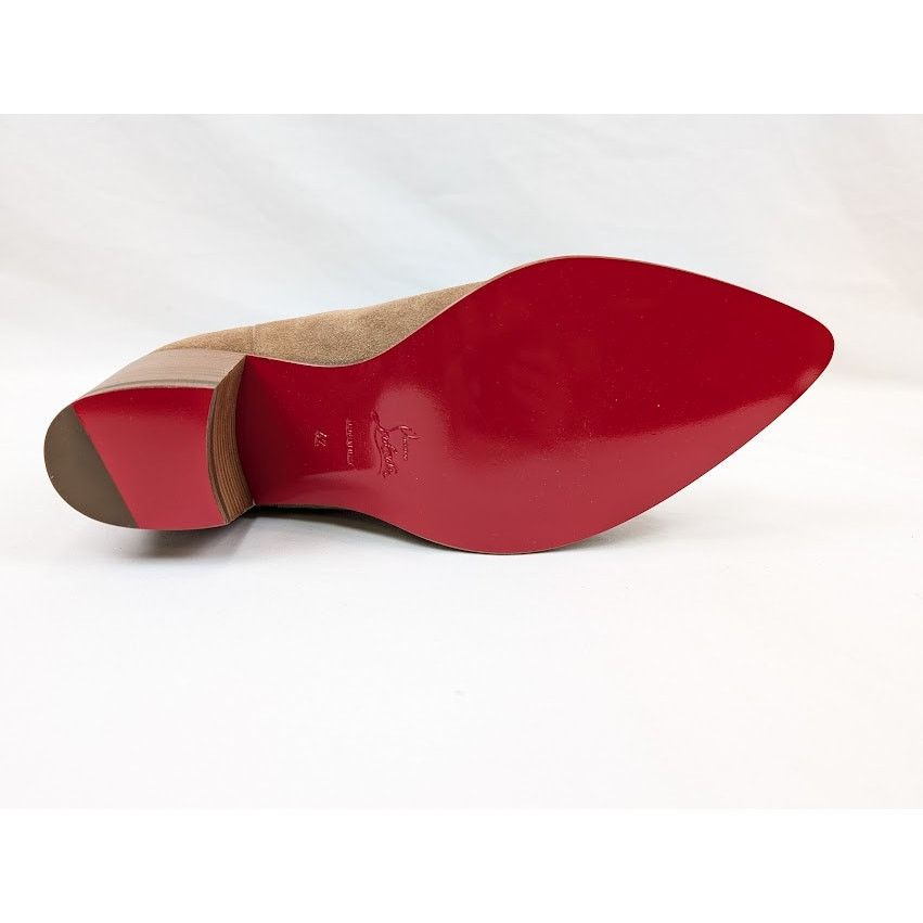 Christian Louboutin o1rshd1 Suede Heel Boots in Brown Size US 9 / EU 42 - 7 Thumbnail