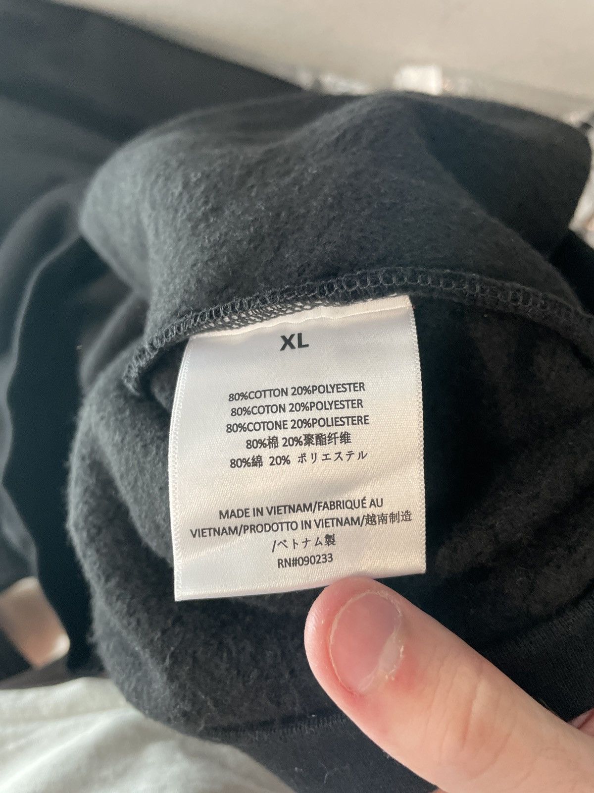 Essentials × Fear of God Fear of God Essentials FW23 Black Hoodie XL Size US XL / EU 56 / 4 - 6 Thumbnail