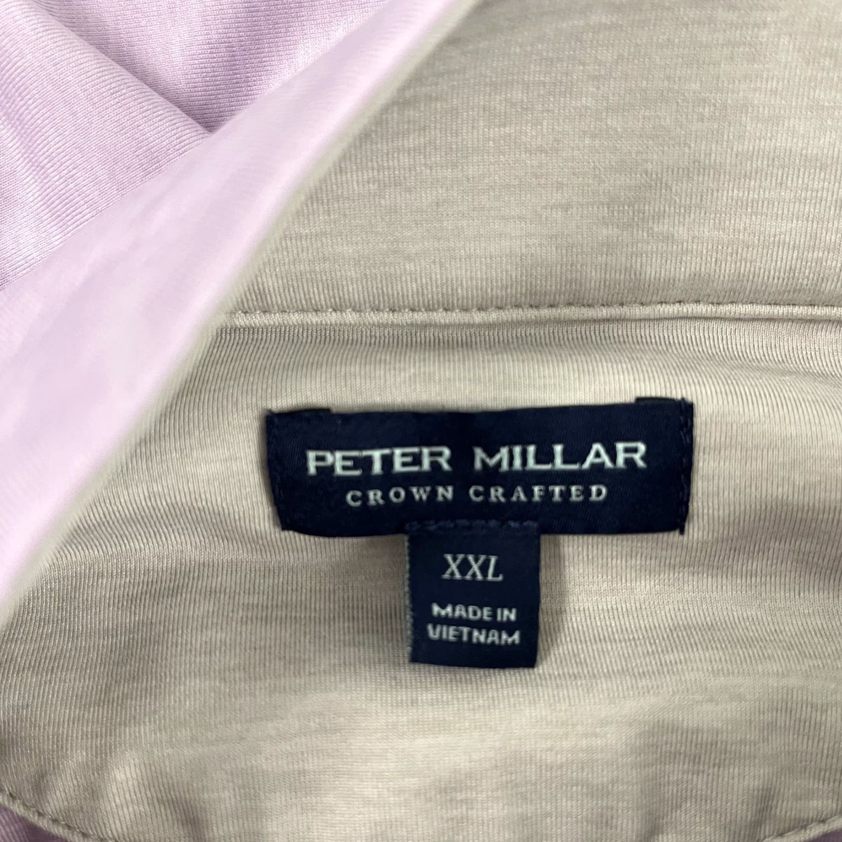 Peter Millar Peter Millar Stealth Performance Quarter Zip Pullover Mens 2XL Purple Golf Jacket Size US XXL / EU 58 / 5 - 6 Thumbnail