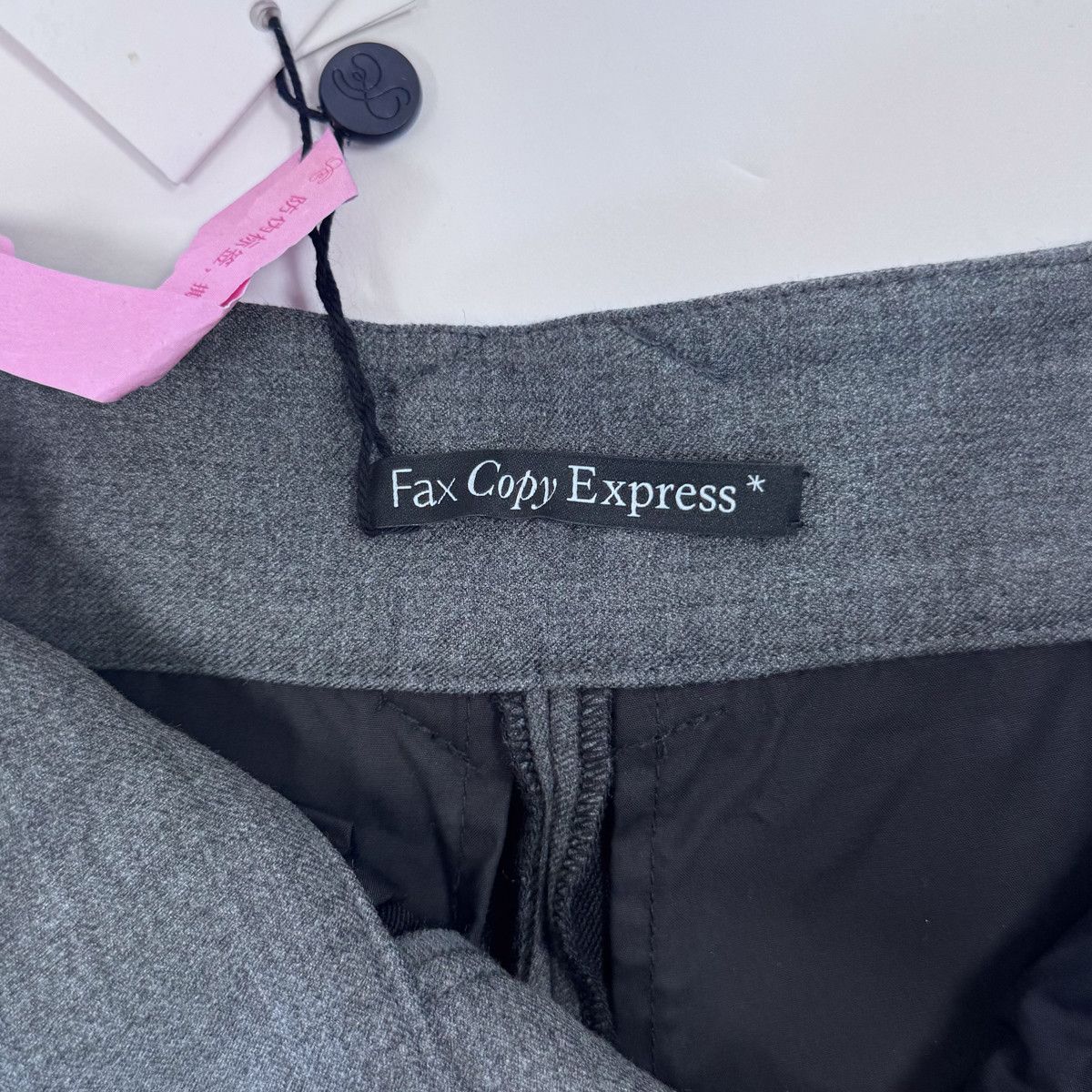 Fax Copy Express fax copy express WIDE-LEG SUIT PANTS Size US 29 - 6 Thumbnail