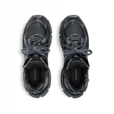 Balenciaga o1w1db11125 Runner Sneakers in Dark Grey Size US 6 / EU 39 - 4 Thumbnail