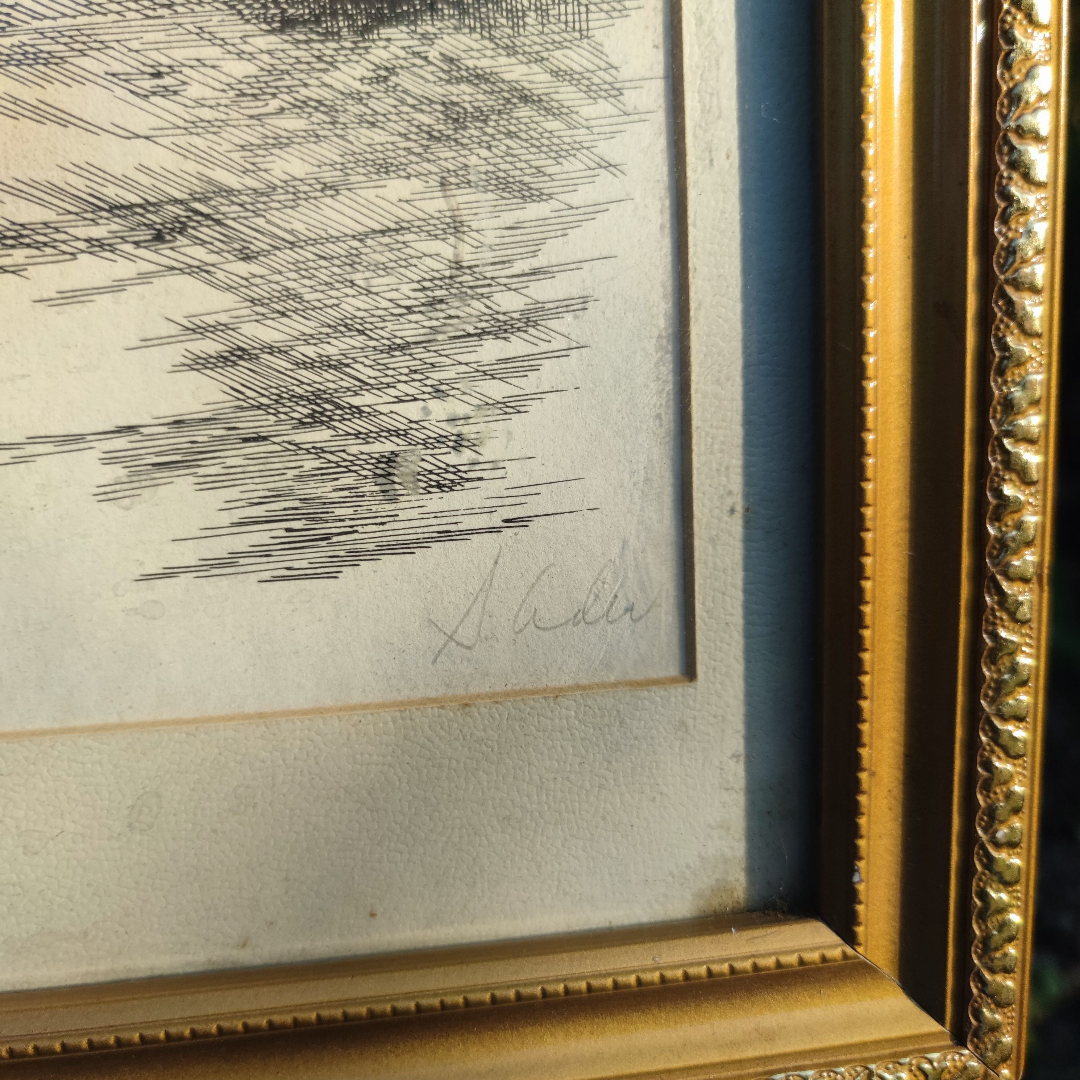 Vintage Lithograph Santa Barbara Signed & Numbered by Sharon Ader Size ONE SIZE - 6 Thumbnail