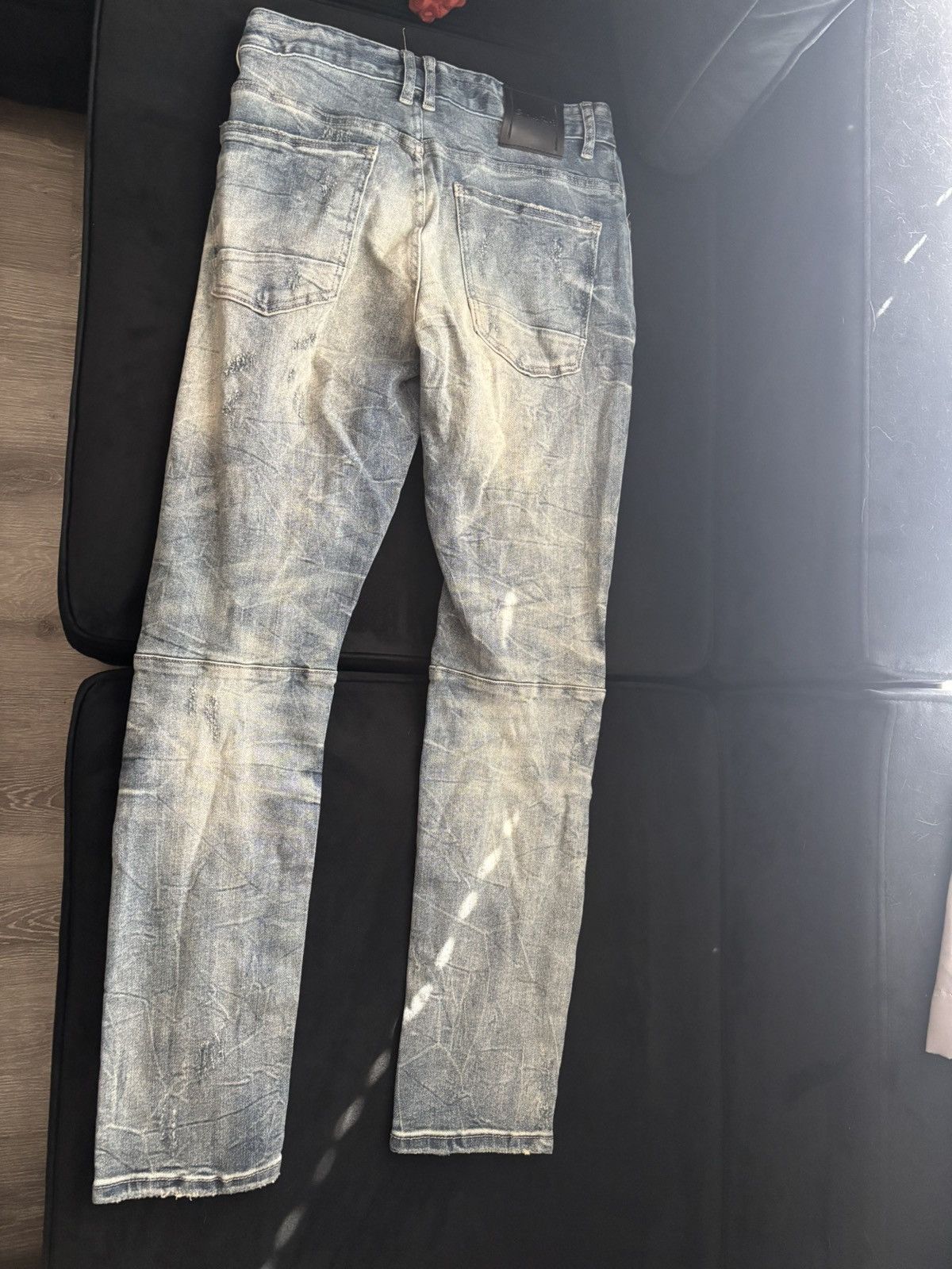 Smoke Rise SMOKE RISE WAVE SLIM DENIM JEANS Size US 30 / EU 46 - 3 Thumbnail