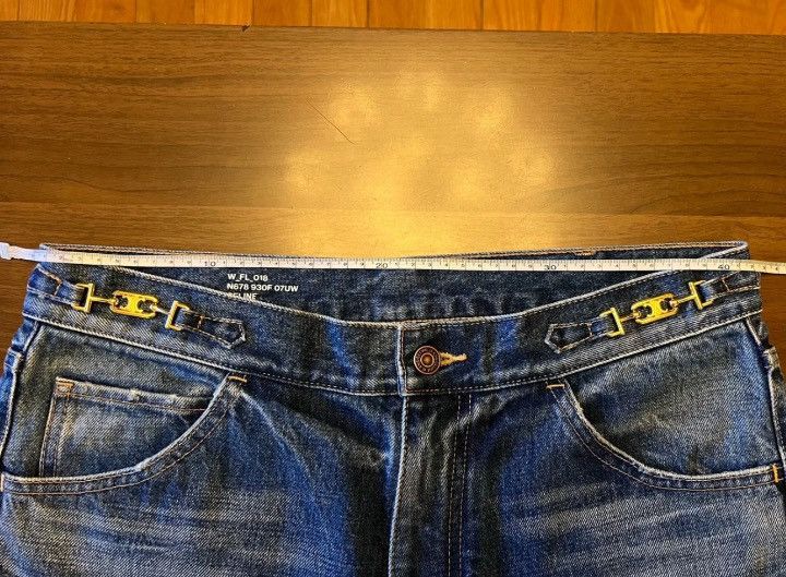 Celine Celine 22ss Triumphal Arch Micro Pull Jeans2410-Nextarrow Size US 32 / EU 48 - 3 Thumbnail