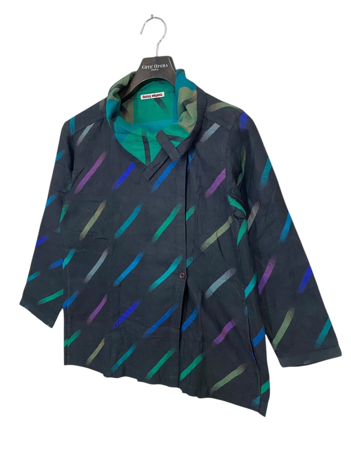 Designer × Issey Miyake × Vintage Vintage 80s ISSEY MIYAKE SHIRT JAPANASE STYLE Size US M / EU 48-50 / 2 - 2 Thumbnail
