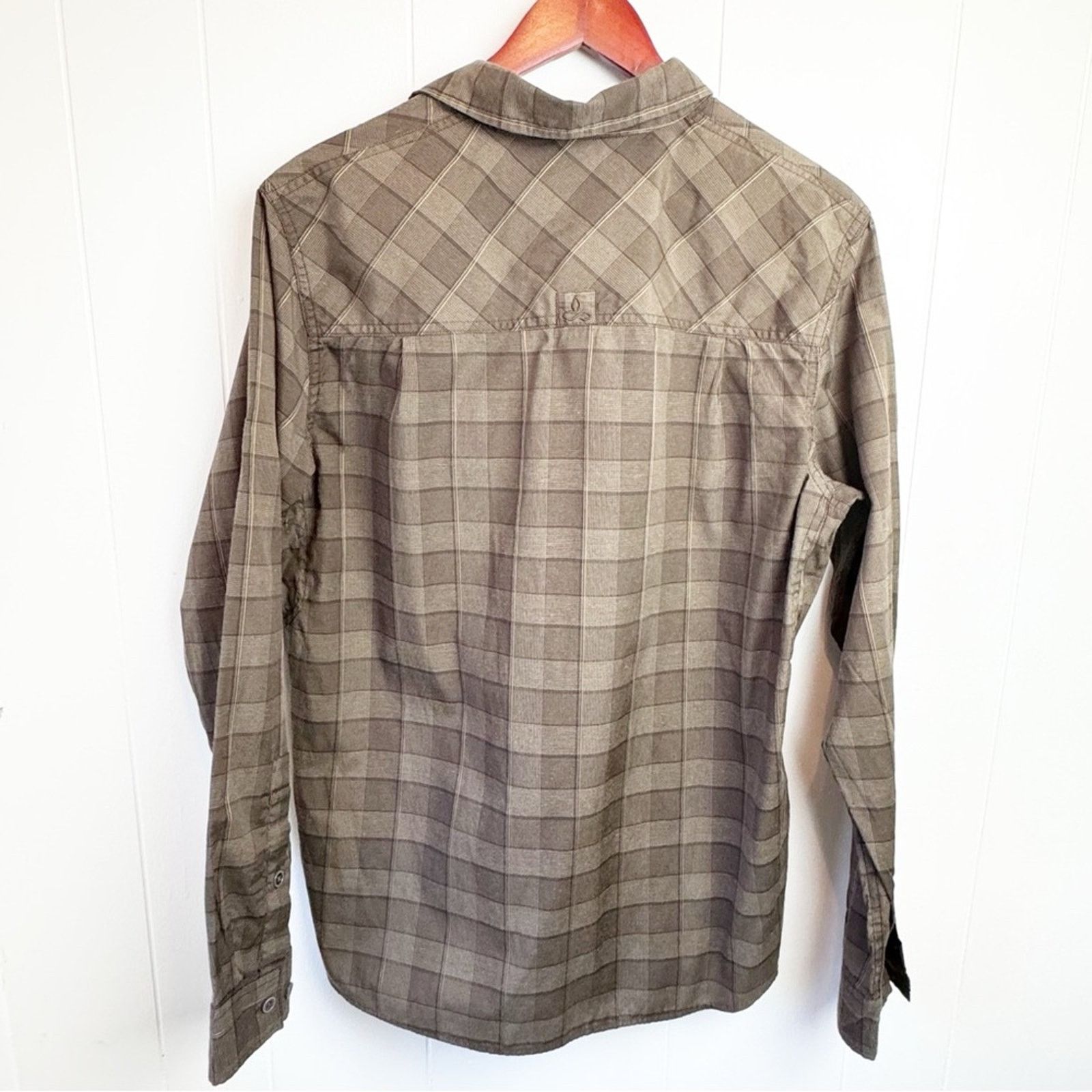 Prana Prana Brown Plaid Button Up Untuck Shirt Men’s Size Medium Size US M / EU 48-50 / 2 - 6 Thumbnail