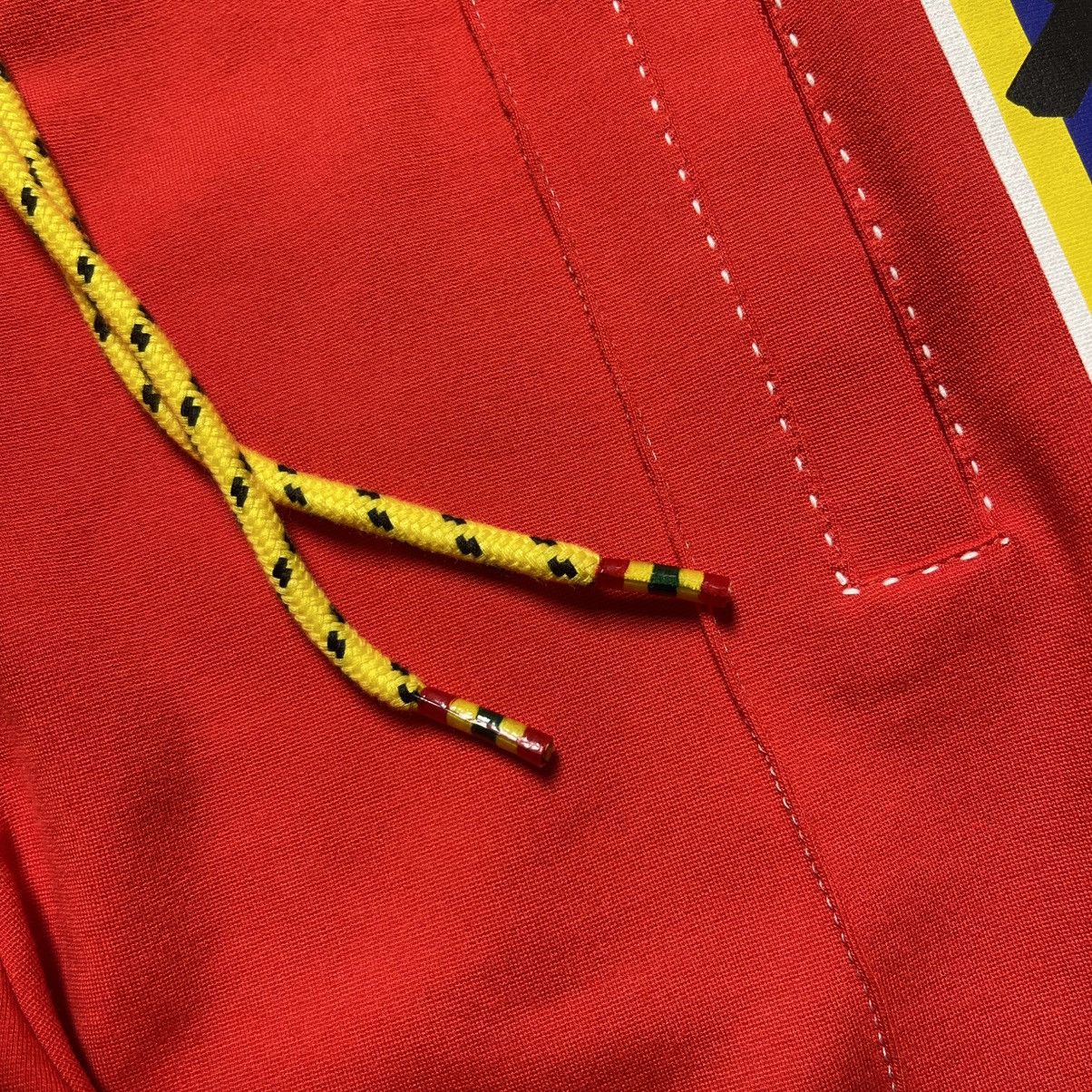 Puma × Vintage Puma x Jahnkoy Track Pants Stretch Waist Red Mens Joggers Size US 30 / EU 46 - 3 Thumbnail