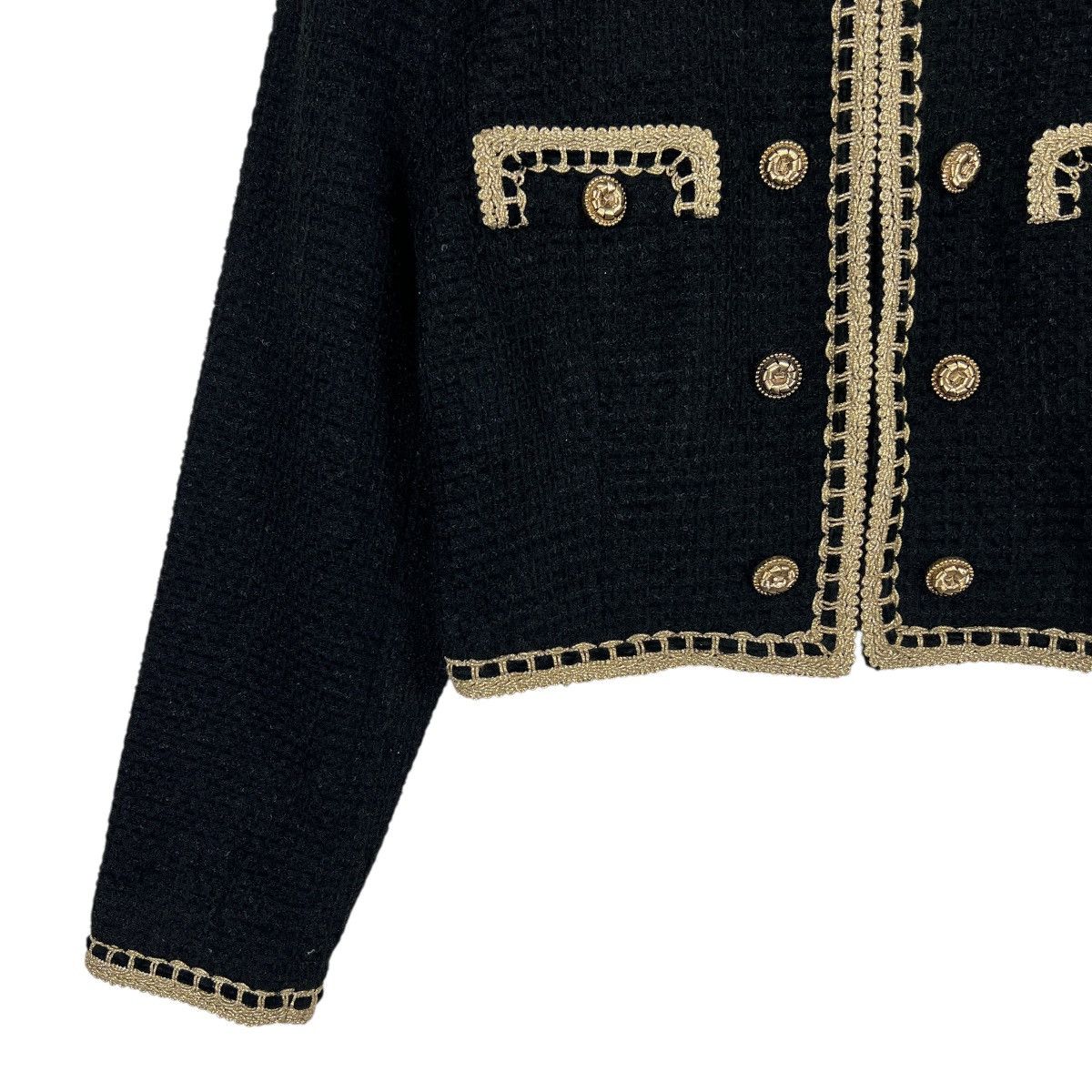 Japanese Brand 🔥 Vintage Vaiser Tweed Jacket Size S / US 4 / IT 40 - 4 Thumbnail