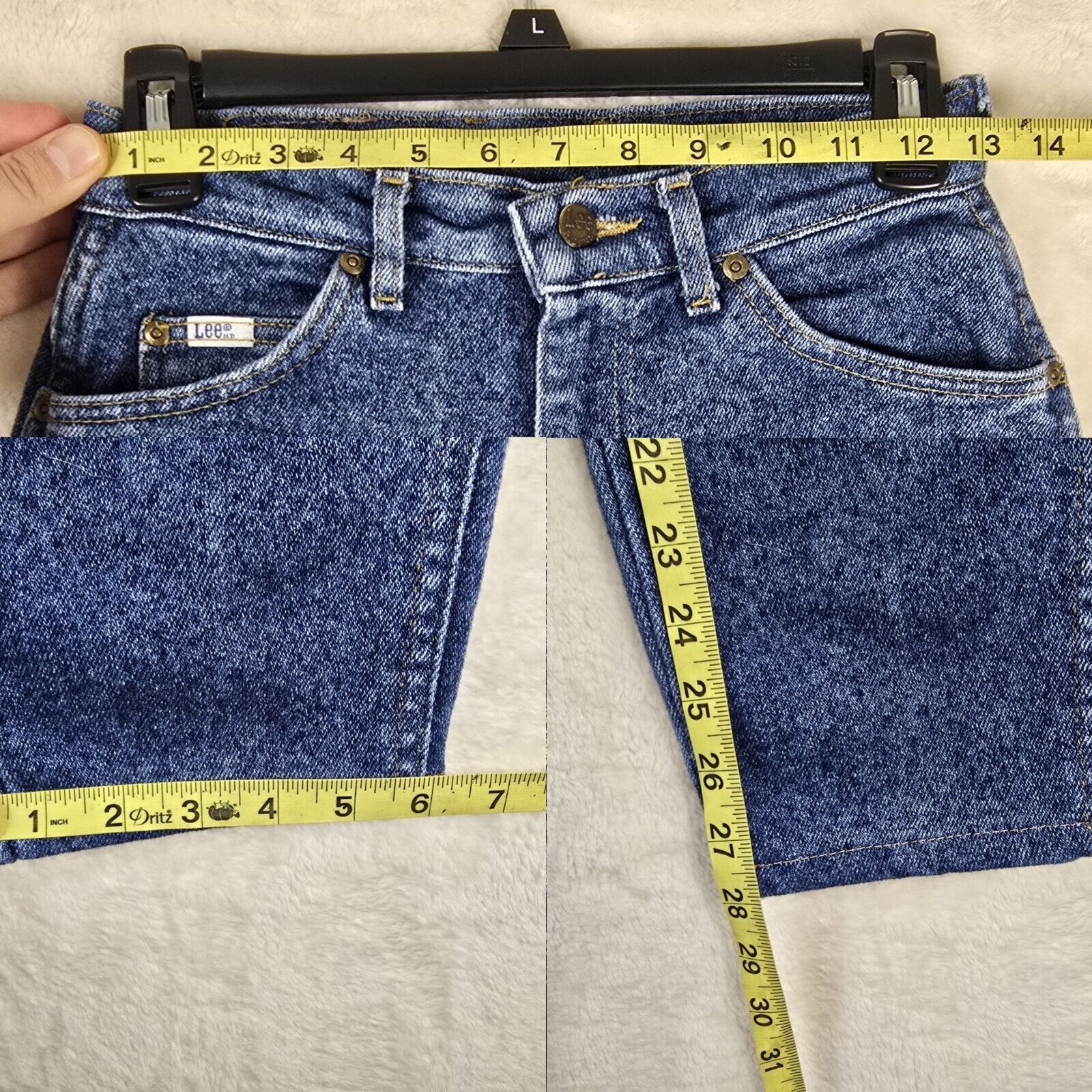 Lee Vintage Lee Riders Mom Blue Jeans Sz 8 Medium High Waist Size 30" / US 8 / IT 44 - 10 Thumbnail