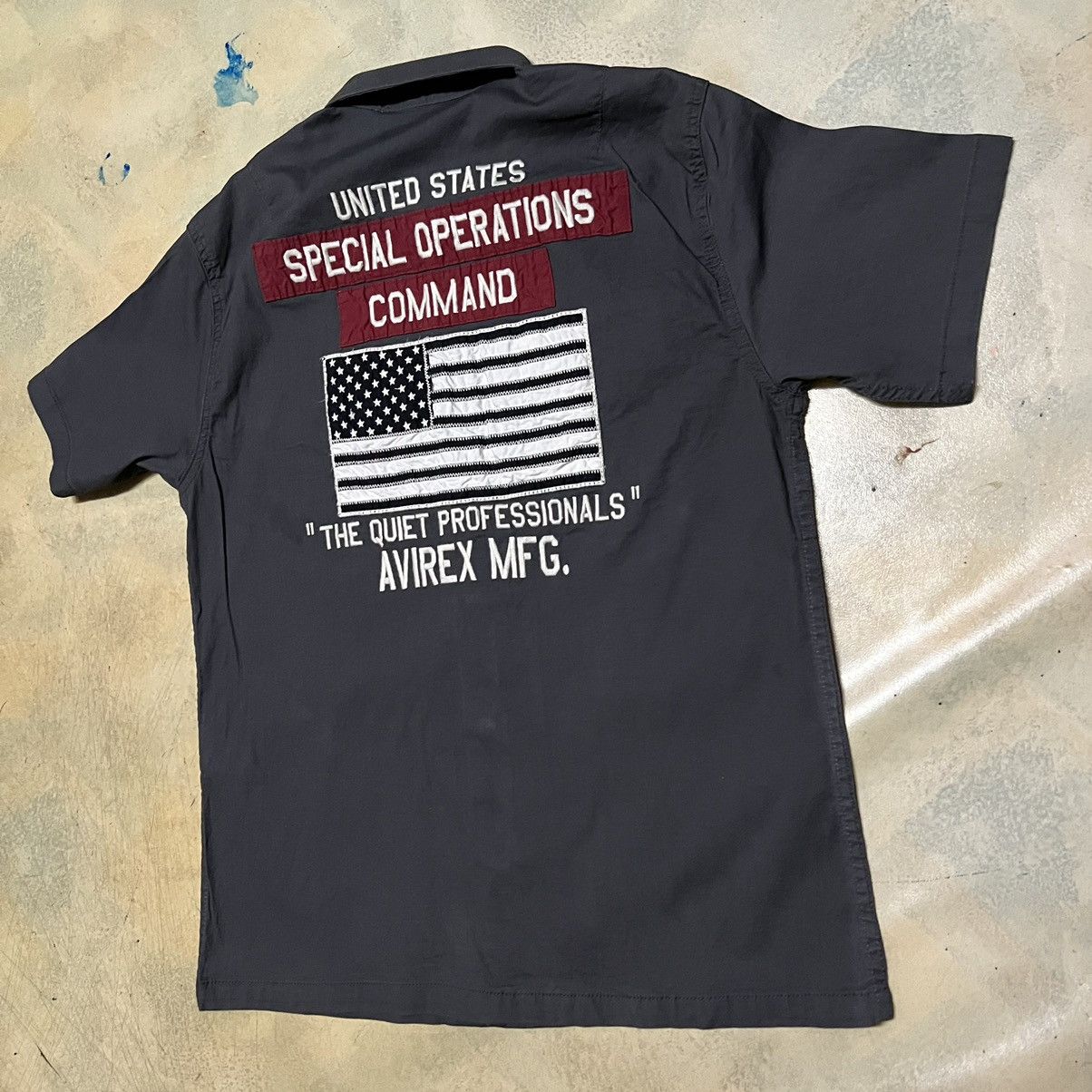 Avirex Avirex Military Army Style Big Logo Full patches Shirt Size US M / EU 48-50 / 2 - 9 Thumbnail