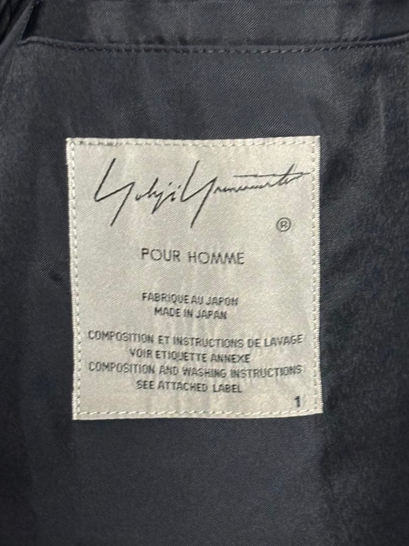 Yohji Yamamoto SS20 Pour Homme Long Jacket Coat Size US S / EU 44-46 / 1 - 6 Thumbnail