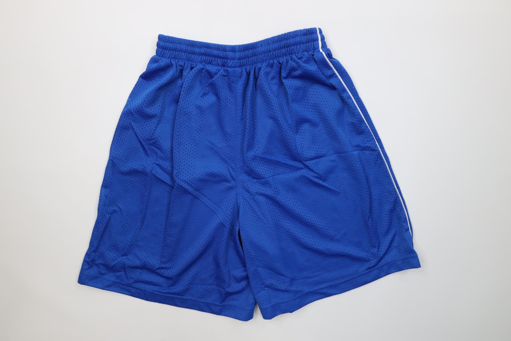 Russell Athletic Vintage 90s Russell Athletic Logo Above Knee Mesh Shorts Size US 30 / EU 46 - 8 Thumbnail