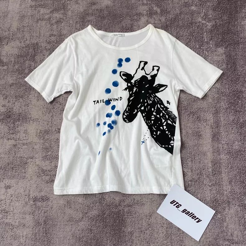 Yohji Yamamoto Yohji Yamamoto size os Deer White Short Sleeve 2505-Nextar Size US M / EU 48-50 / 2 - 1 Thumbnail