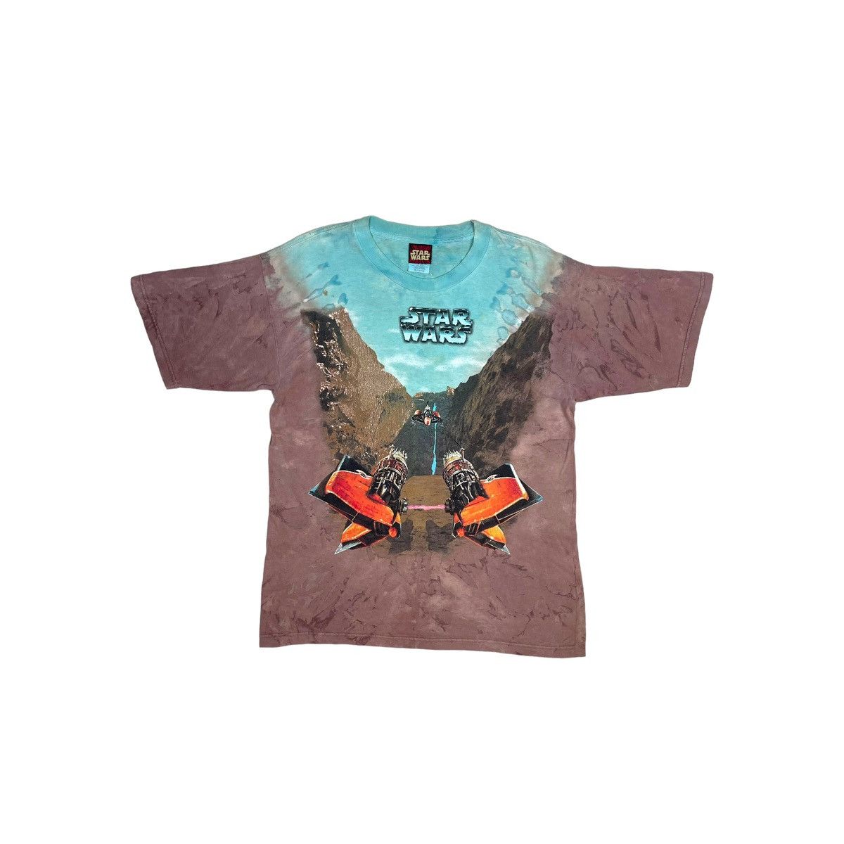 Marvel Comics VTG Star Wars Tie Dye Episode 1 Sebulba's Pod Size US XL / EU 56 / 4 - 1 Thumbnail