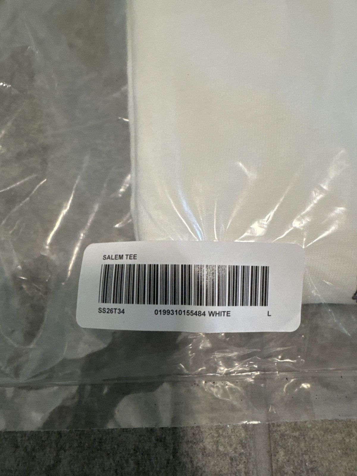 Supreme Ss26 SUPREME x Salem tee in white Size US L / EU 52-54 / 3 - 2 Thumbnail