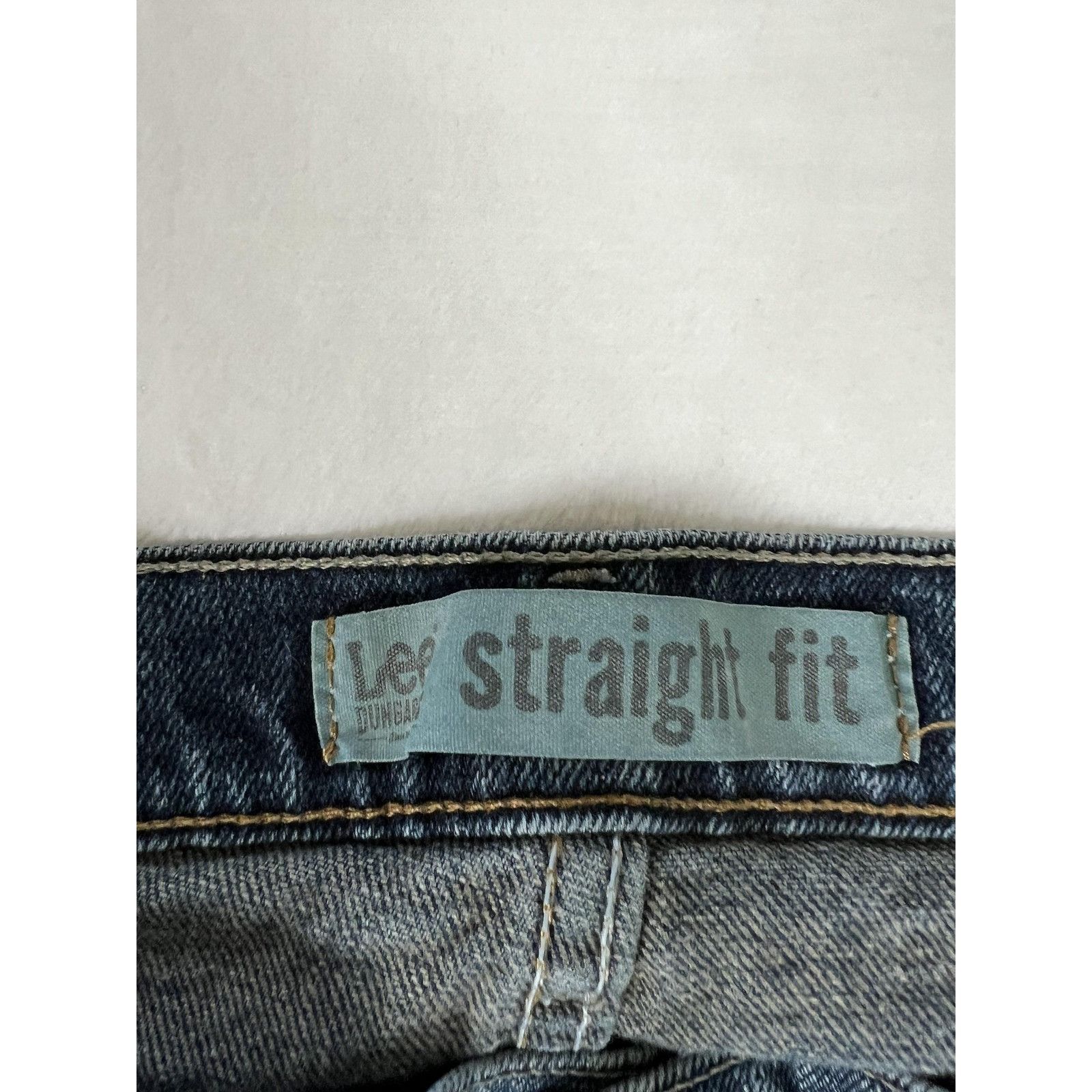 Lee Lee Dungarees Jeans Mens 32x32 Blue Straight Fit Denim Class Size US 32 / EU 48 - 2 Thumbnail