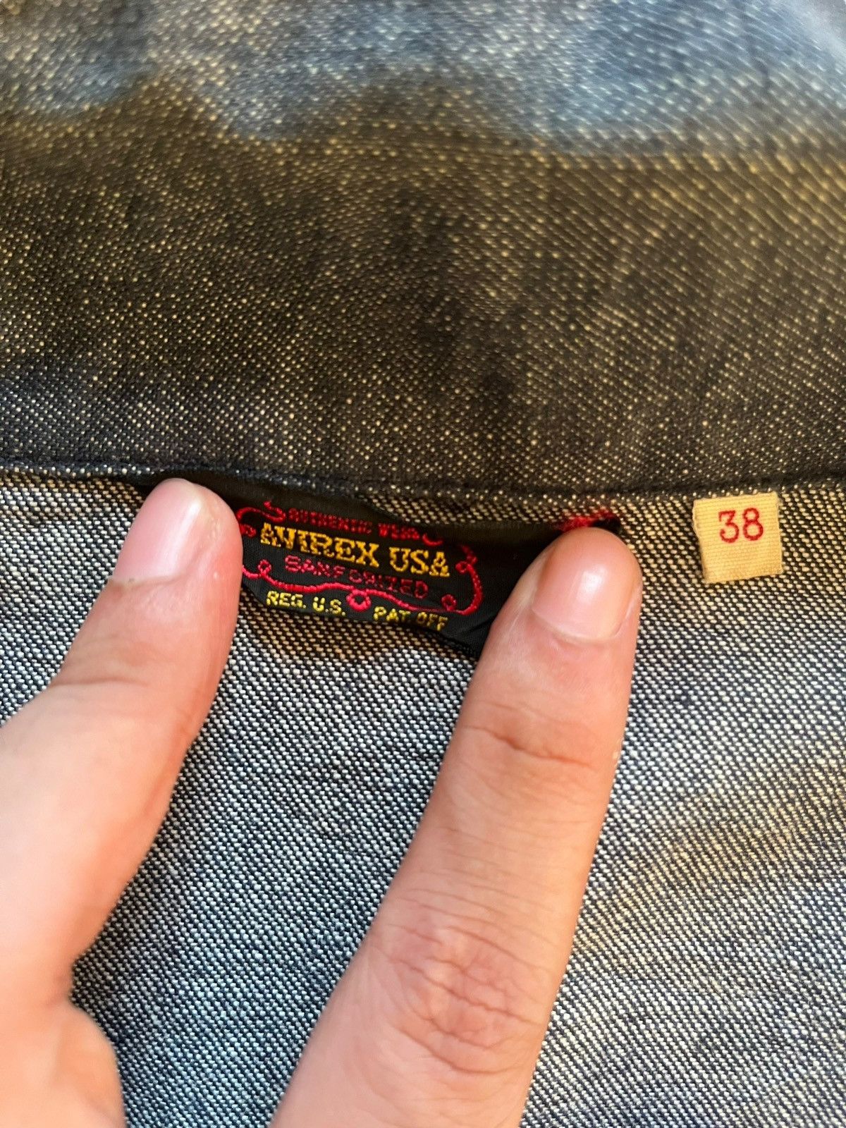 Avirex Vintage Avirex Usa Sanforized Chore Style Light Denim Jacket Size US M / EU 48-50 / 2 - 10 Thumbnail