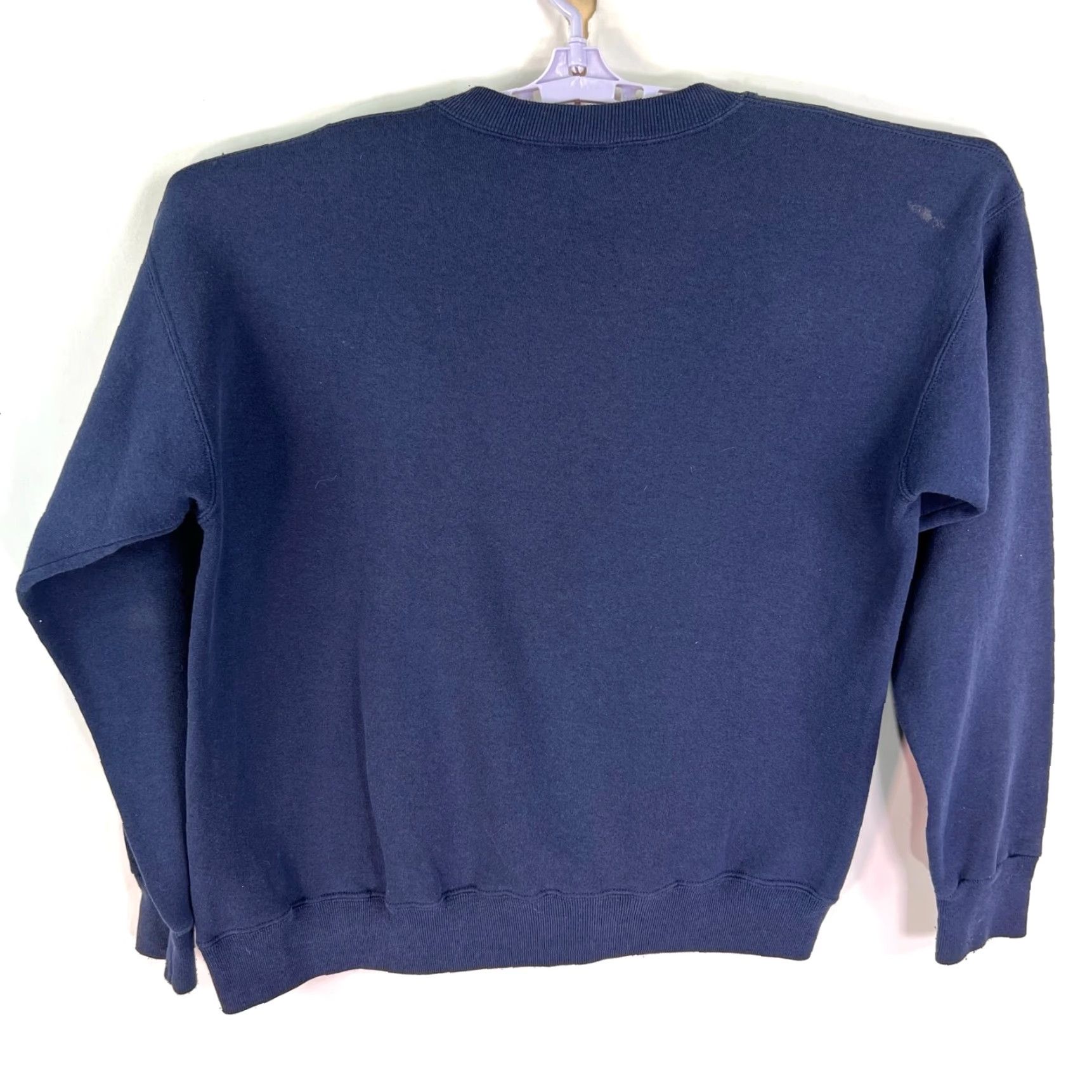 Nutmeg VINTAGE Nutmeg Angler Classic Collection Sweatshirt Pullover Mens Large Blue Animal Print 90s Embroidered All Seasons Size US L / EU 52-54 / 3 - 7 Thumbnail