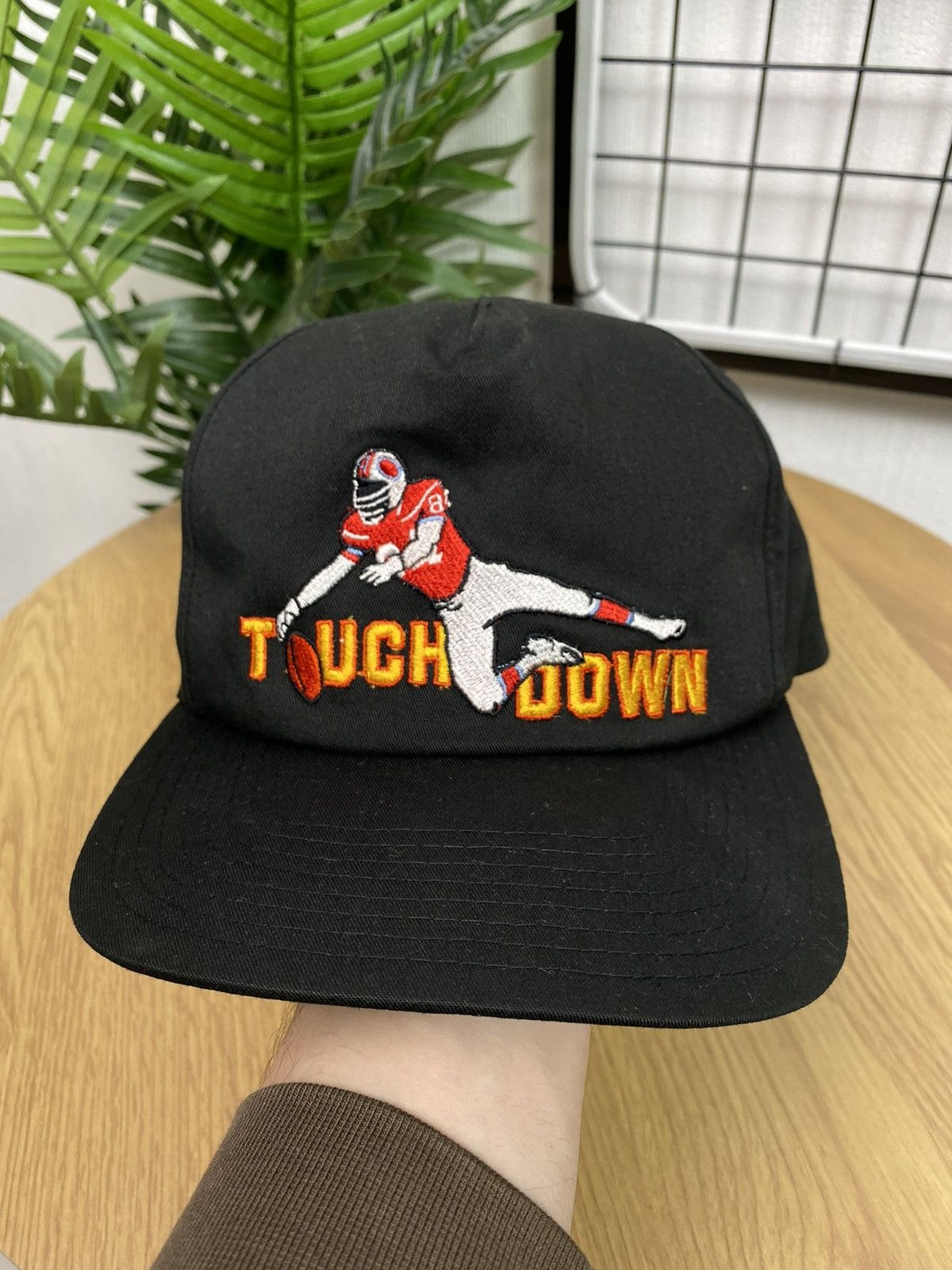 NFL 1994 VintageTouch Down Kellogg’s Football NFL 90s Cap Hat OS Size ONE SIZE - 1 Thumbnail