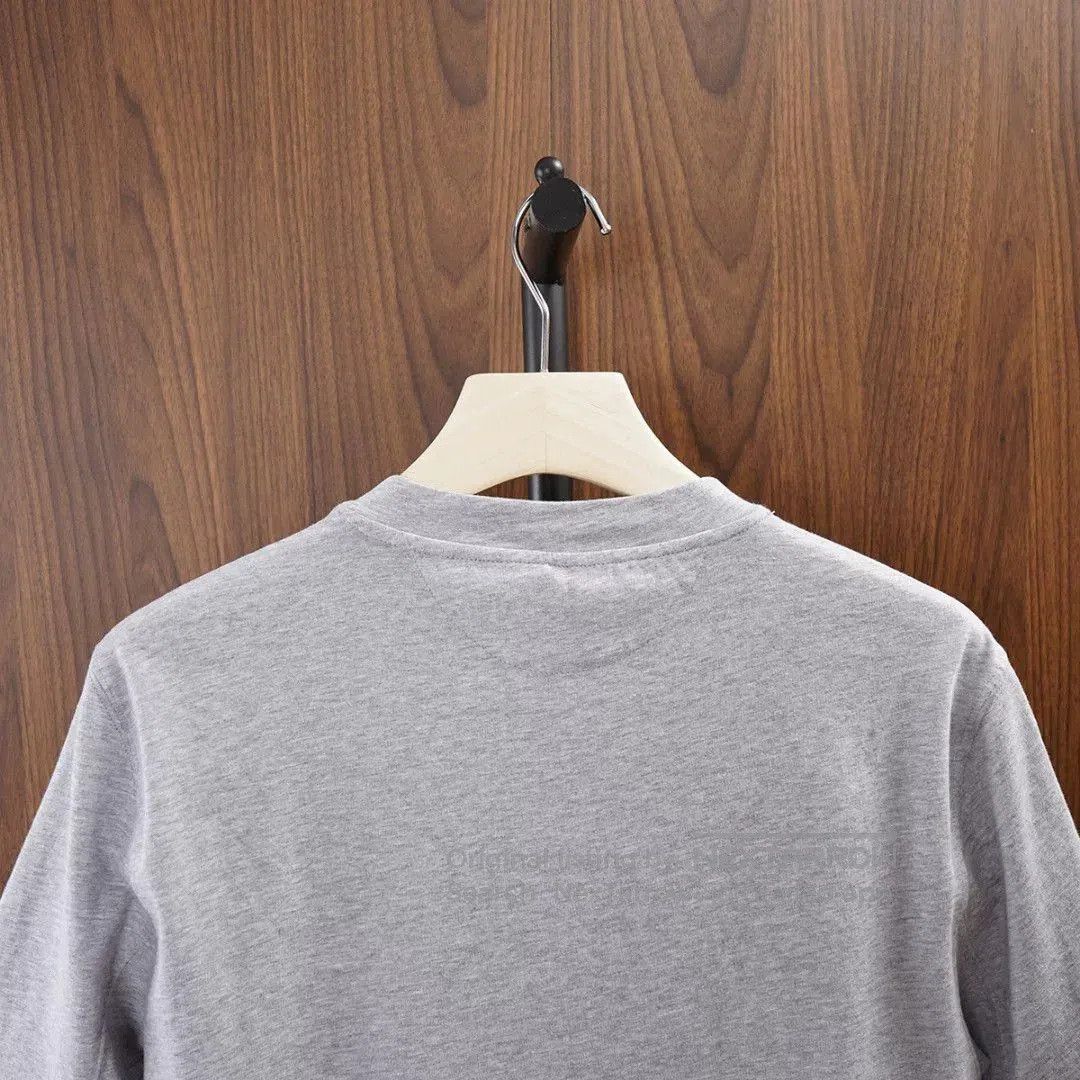 Brunello Cucinelli Brunello Cucinelli Gray Short Sleeve T. Size US M / EU 48-50 / 2 - 7 Thumbnail