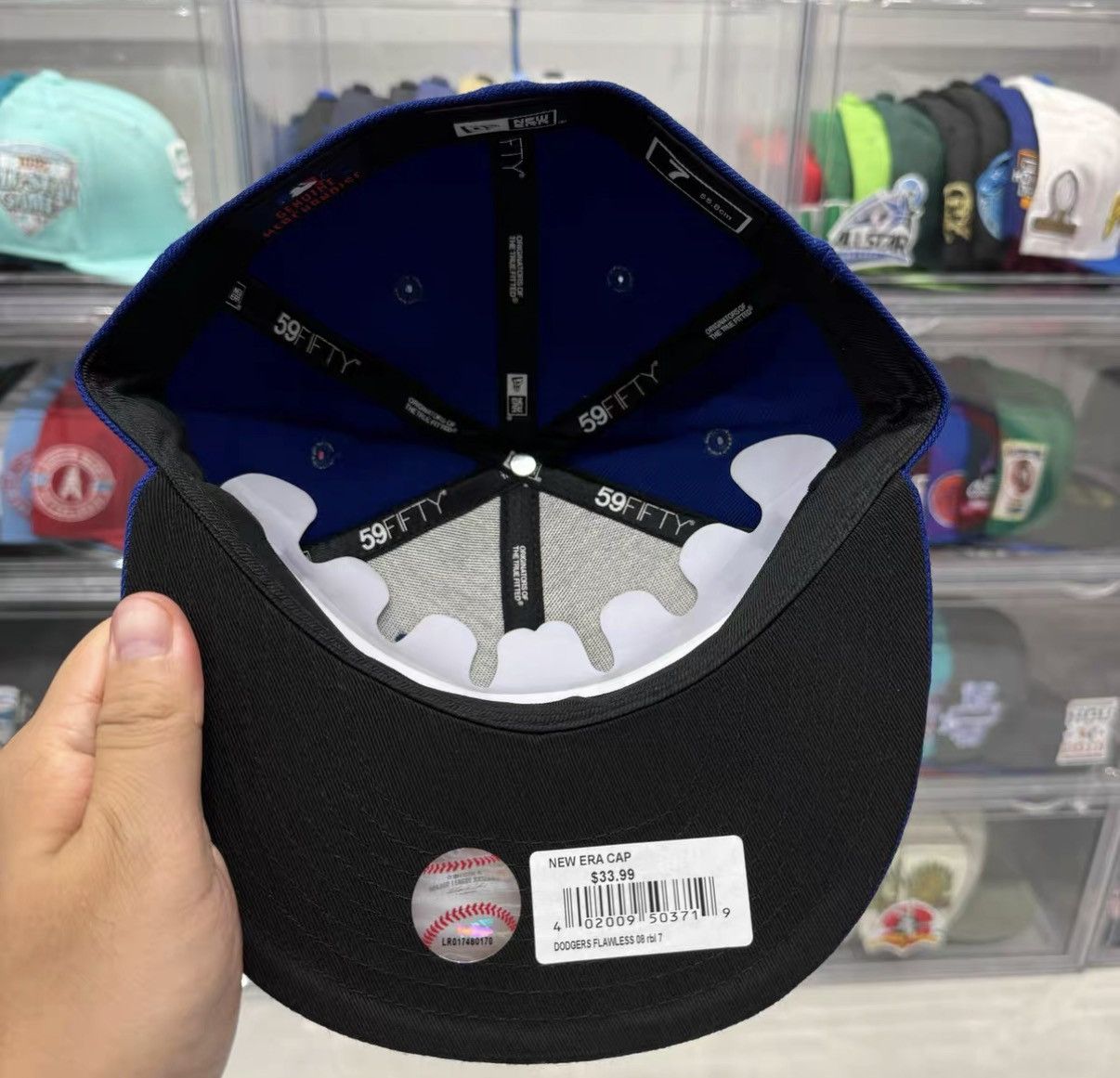 New Era New Era MLB Atlanta Braves Flat Brim Baseball Cap J32 Size ONE SIZE - 4 Thumbnail