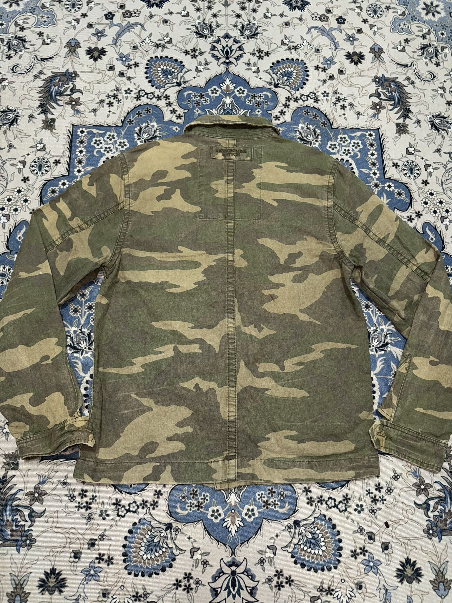 Abercrombie & Fitch × Vintage Vintage Abercrombie & Fitch Sentinel Jacket Camo Distressed Size US L / EU 52-54 / 3 - 2 Thumbnail