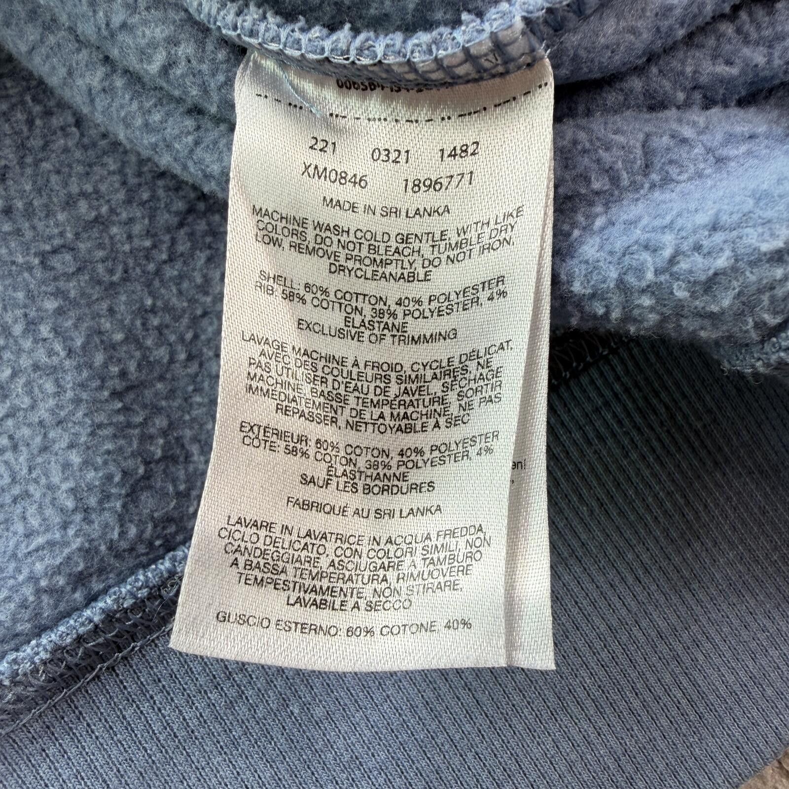 The North Face Columbia Quarter Zip Fleece Pullover Sweatshirt Blue XL Size XL / US 12-14 / IT 48-50 - 6 Thumbnail