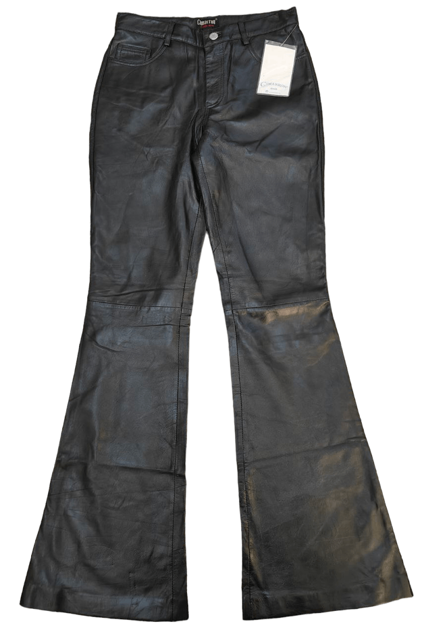 Genuine Leather Cimarron Piel Leather Flare Pant Size US 28 / EU 44 - 5 Thumbnail