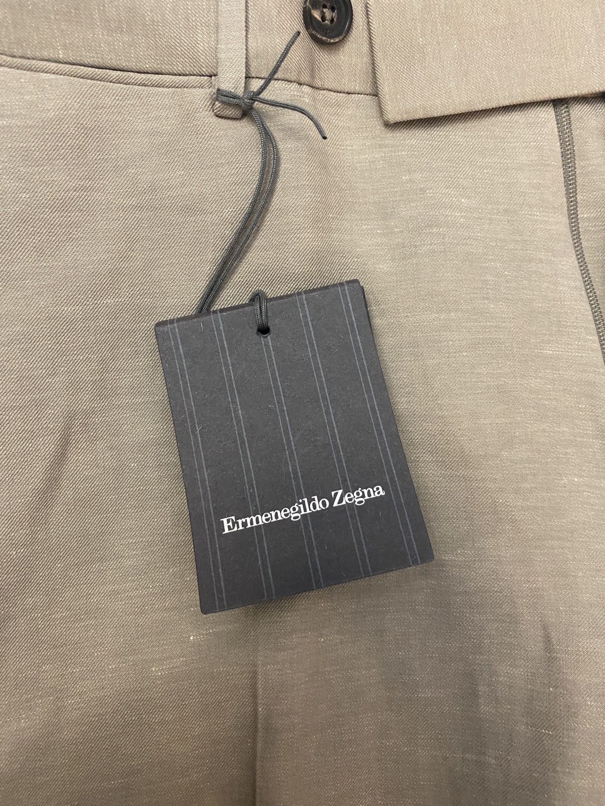 Ermenegildo Zegna Beige Zegna Dress Pants Size US 36 / EU 52 - 5 Thumbnail