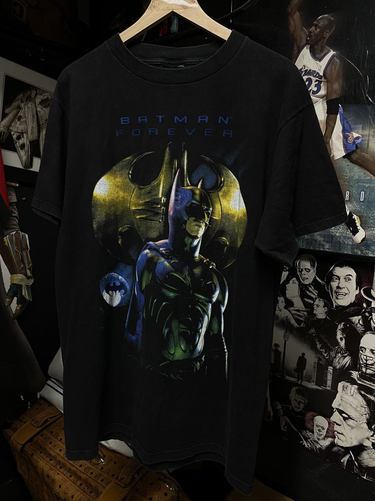 Vintage Vintage 90’s Batman Forever Movie T-Shirt Adult Size Large Size US L / EU 52-54 / 3 - 6 Thumbnail