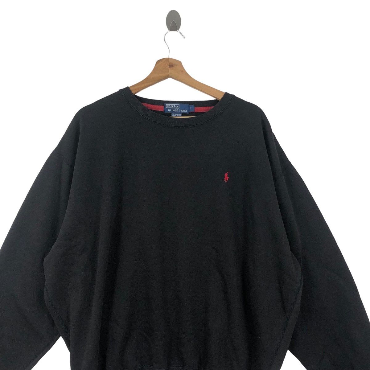Polo Ralph Lauren Vintage POLO RALPH LAUREN Rl Small Pony Crewneck Sweatshirt Size US L / EU 52-54 / 3 - 2 Thumbnail