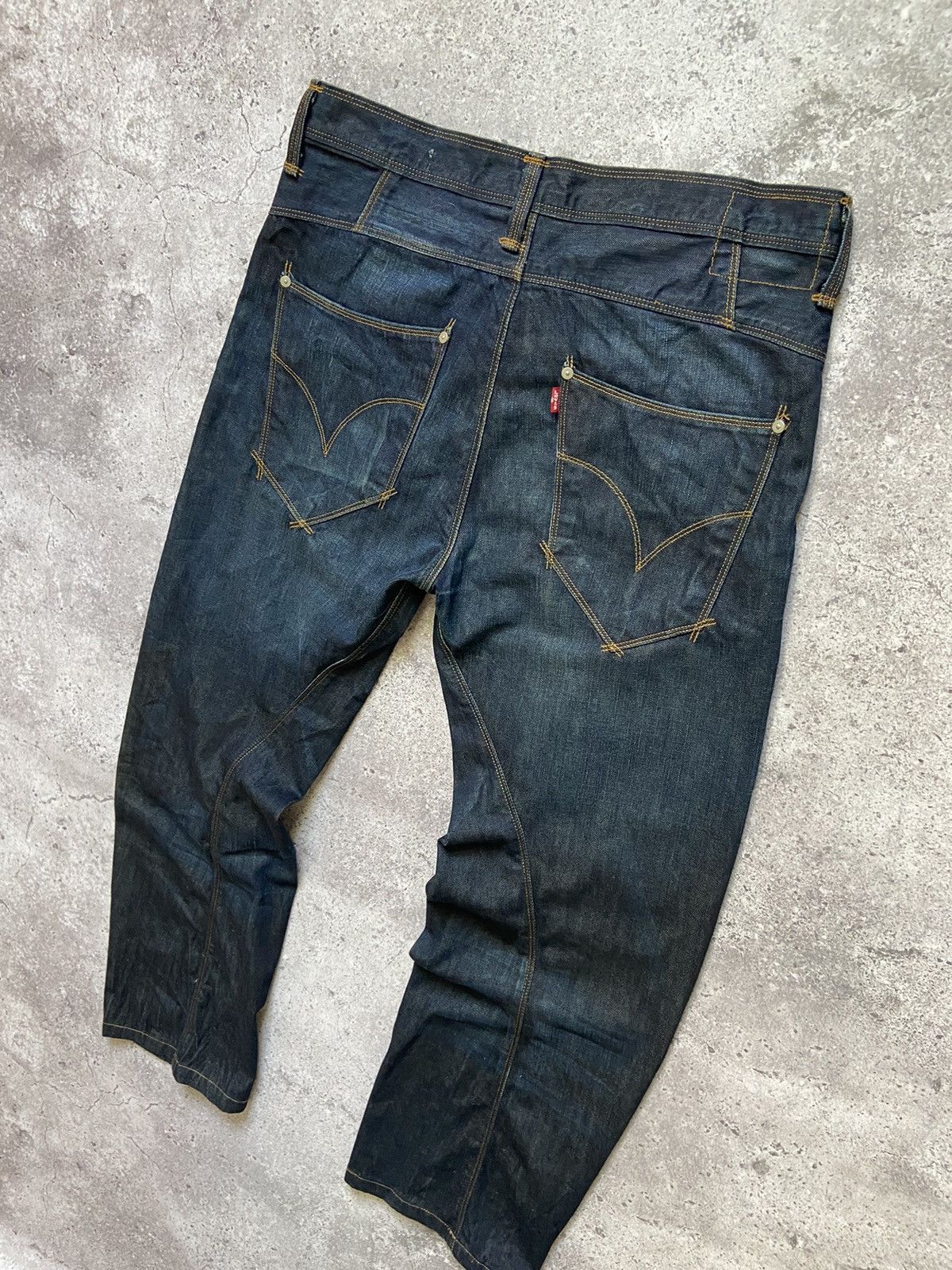 Levis Engineered Twisted Jeans Tag W33 Actual 33x34