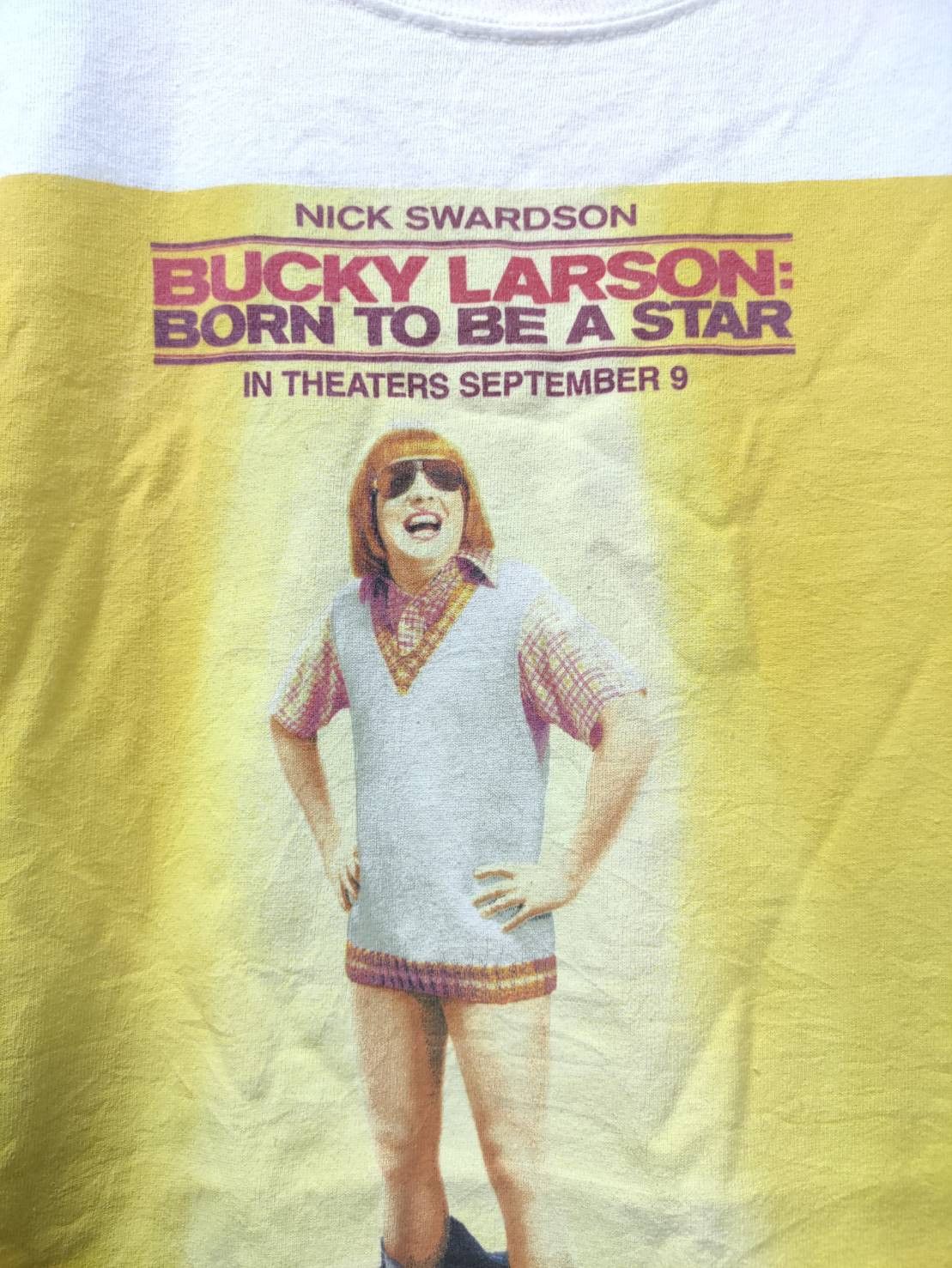 Vintage Vtg Bucky Larson Born To Be A Star Movie Promo T-Shirt Size US L / EU 52-54 / 3 - 3 Thumbnail