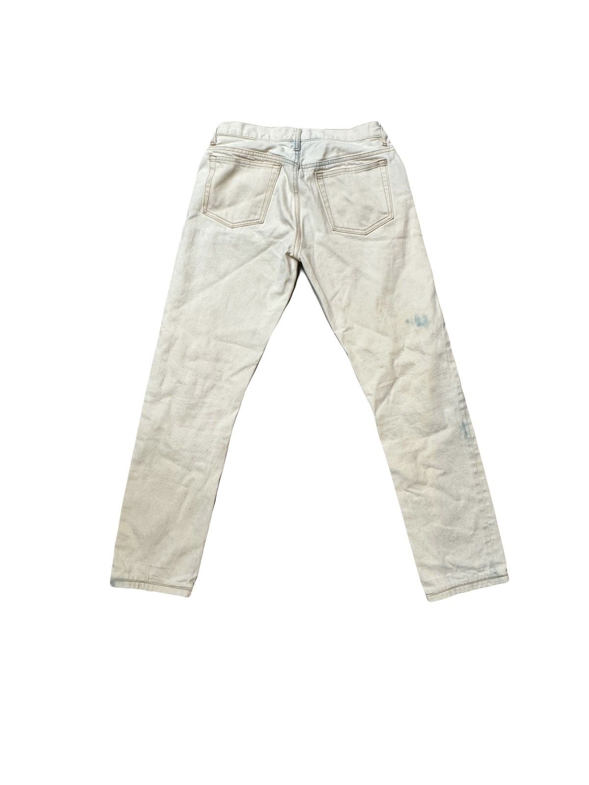 A.P.C. Vintage White APC Jeans Size US 30 / EU 46 - 2 Thumbnail
